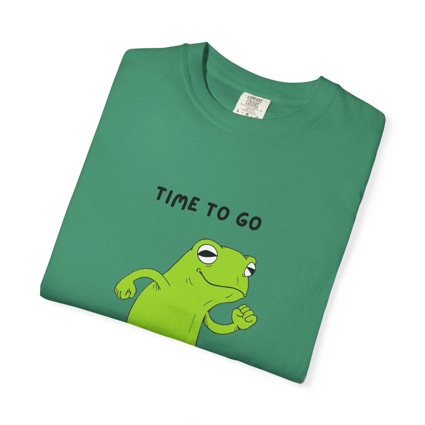 Fun Frog Graphic T-shirt, Quirky Unisex Tee, Catchy Quote Shirt, Gift for Friends, Casual Wear, Perfect for Birthdays
