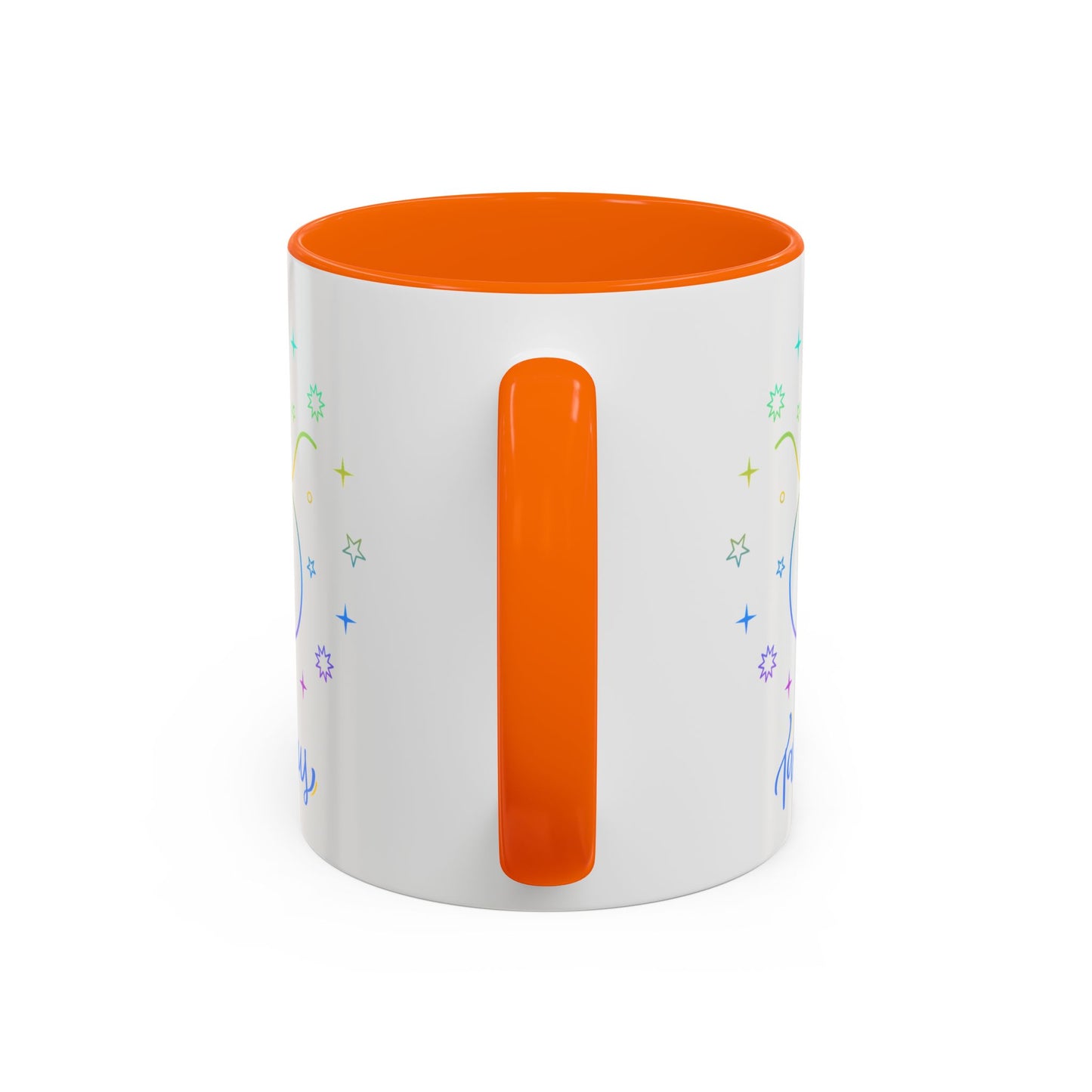 Colorful Taurus Accent Coffee Mug | Zodiac Gift for Astrology Lovers, Unique Personalized Birthday Mug, Paper Gift