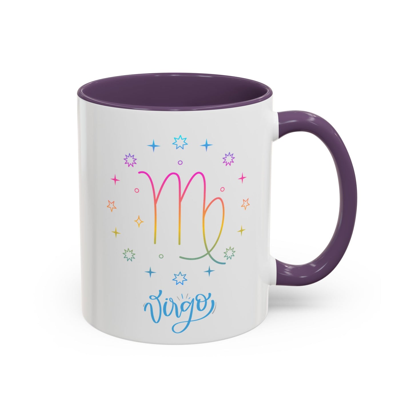 Colorful Zodiac Virgo Coffee Mug - Unique Gift for Astrology Lovers, Personalized Tea Cup, Vibrant Color Mug, Birthday Gift, Horoscope [...]
