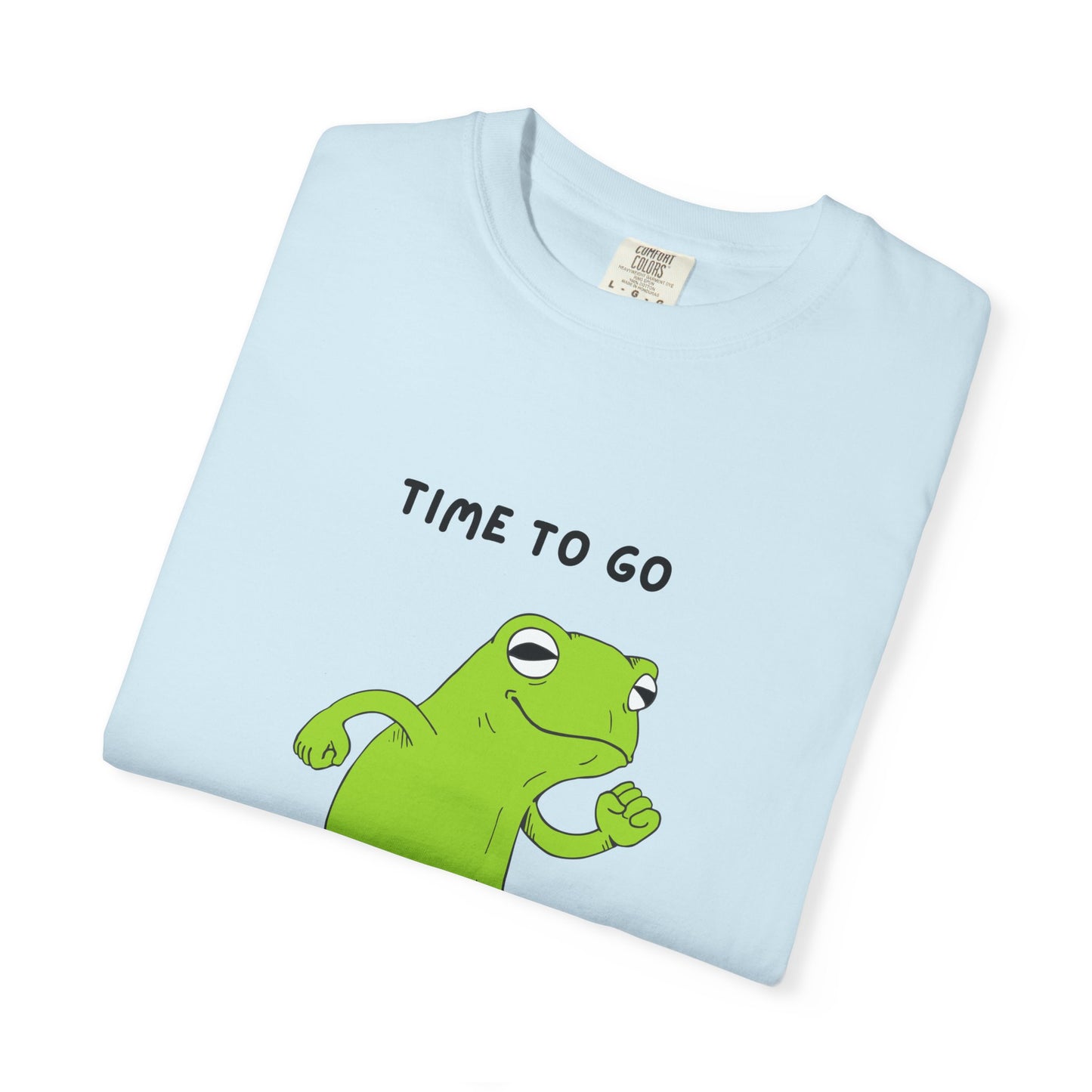 Fun Frog Graphic T-shirt, Quirky Unisex Tee, Catchy Quote Shirt, Gift for Friends, Casual Wear, Perfect for Birthdays