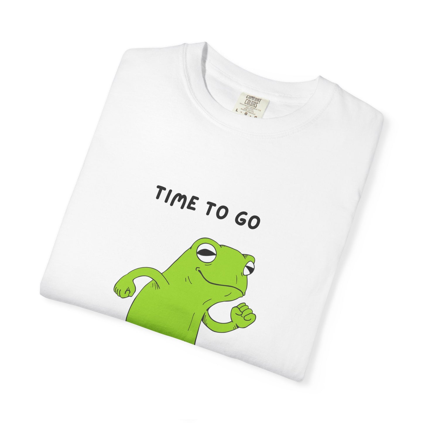 Fun Frog Graphic T-shirt, Quirky Unisex Tee, Catchy Quote Shirt, Gift for Friends, Casual Wear, Perfect for Birthdays