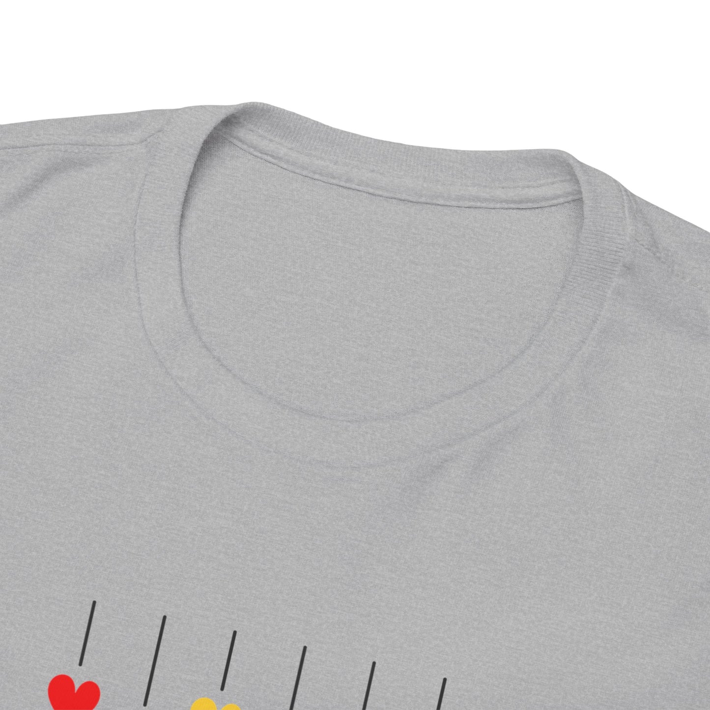 Love Is Love Rainbow Hearts Unisex Heavy Cotton Tee - LGBTQ Pride T-Shirt, Gift for Friends, Equality Apparel, Celebration Wear, [...]