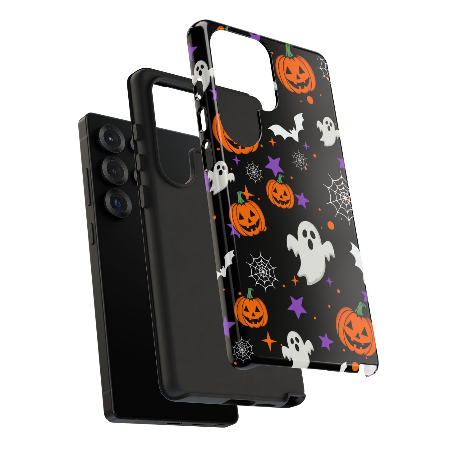 Halloween Phone Case: Spooky Ghosts, Pumpkins & Bats, Trick or Treat, Fall Decor, Halloween Night, October Celebrations