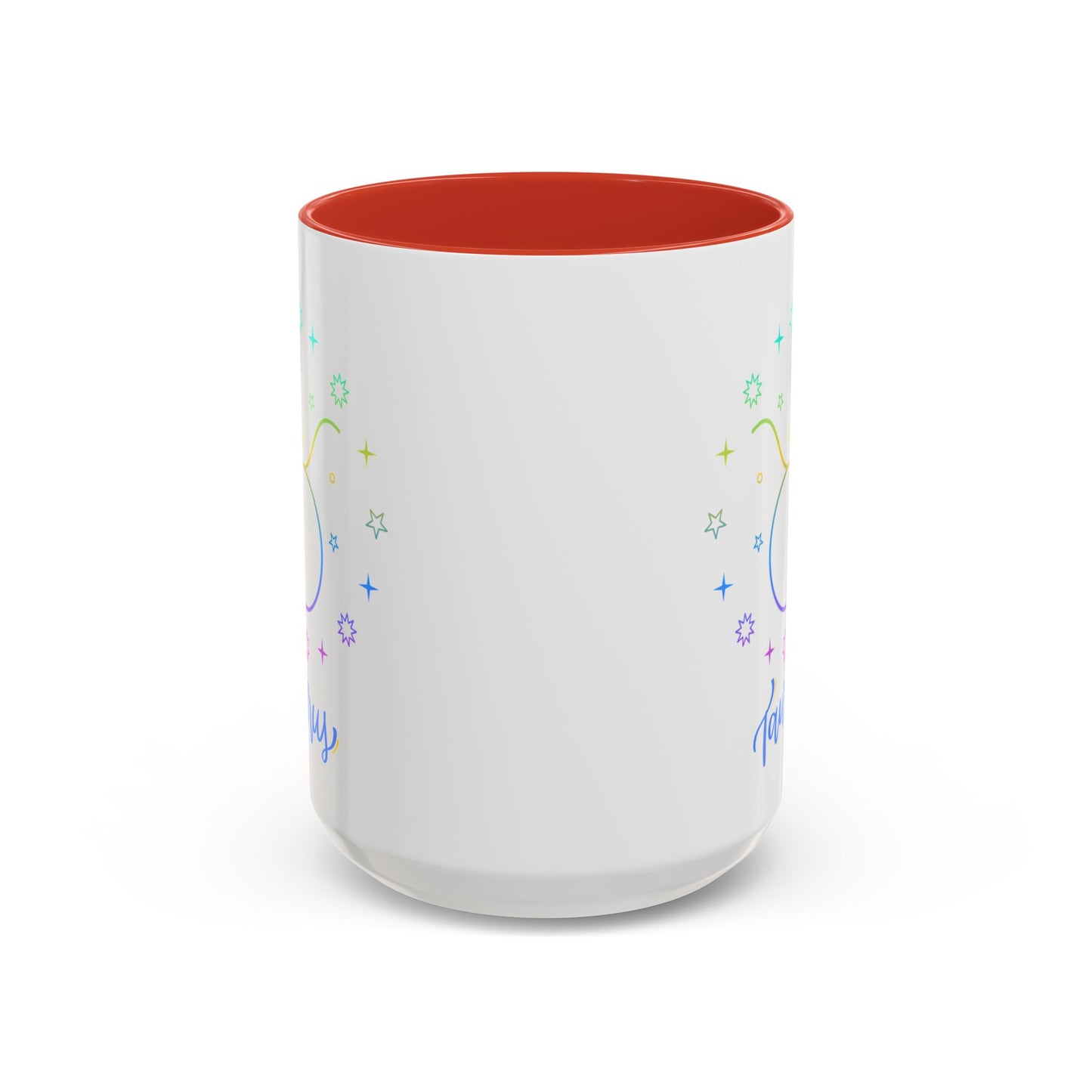 Colorful Taurus Accent Coffee Mug | Zodiac Gift for Astrology Lovers, Unique Personalized Birthday Mug, Paper Gift