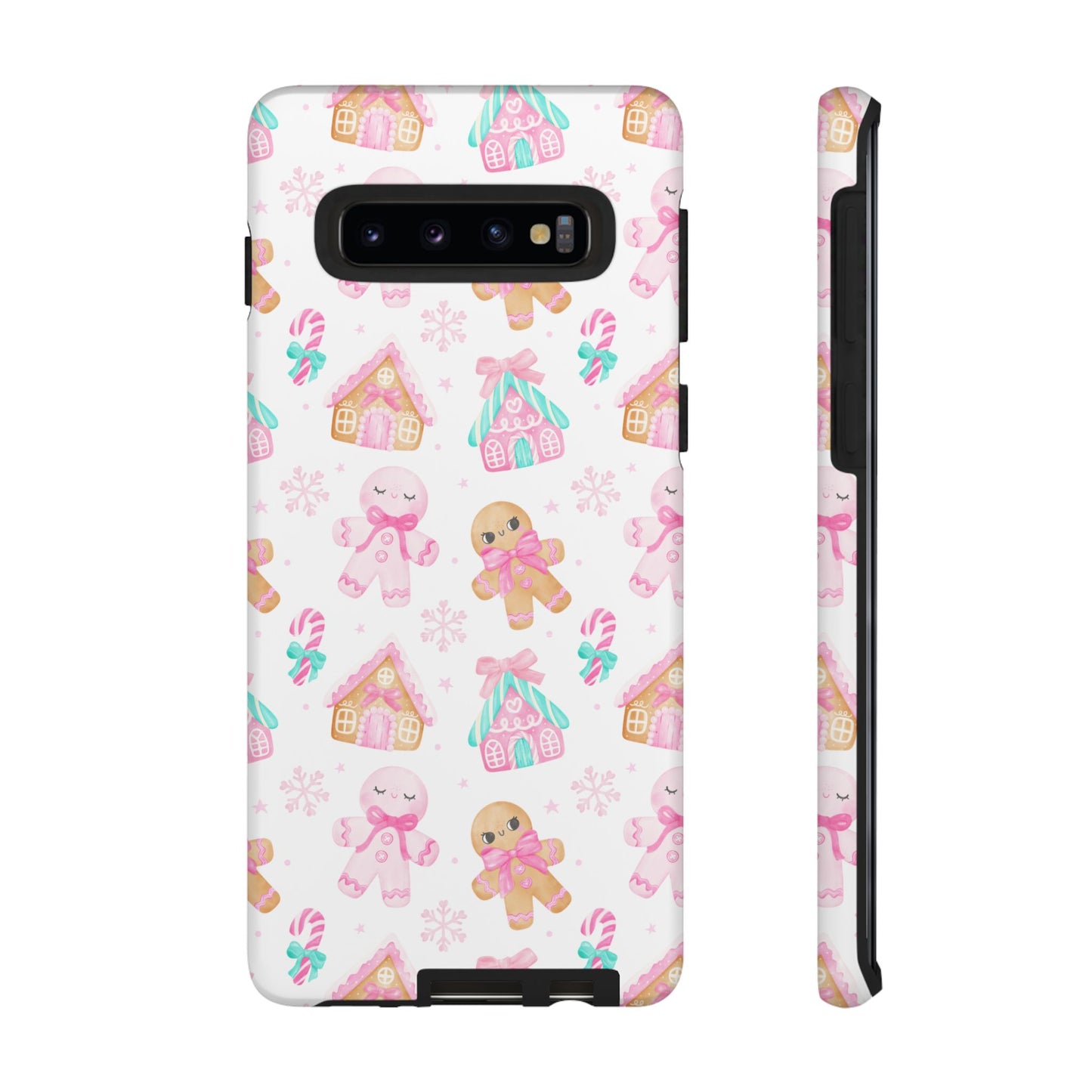 Gingerbread House & Candy Cane Phone Case – Cute Holiday Cover for iPhone, Samsung & Pixel