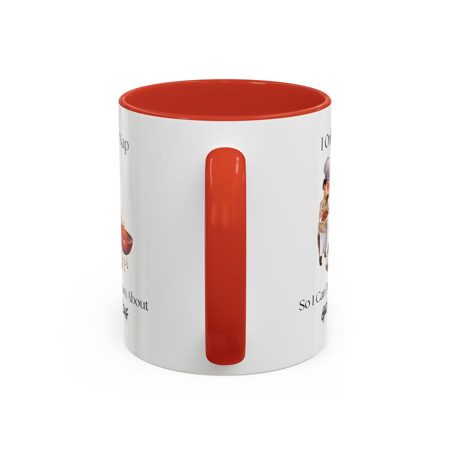 Funny Barbecue Chef Coffee Mug, Gift for Grill Lovers, BBQ Enthusiast Mug, Nap Time Mug, Dad Gift