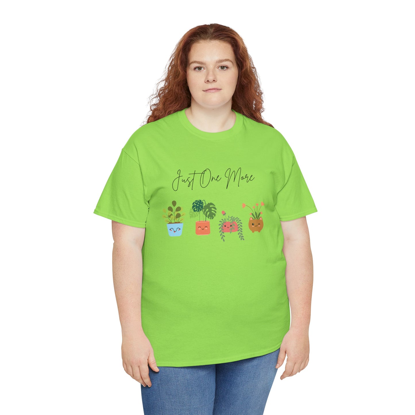 Plant Lover T-Shirt, Just One More Plant Tee, Cute Gardening Gift, Eco-Friendly Apparel, Unisex Cotton Tee, Plant Mom Merch
