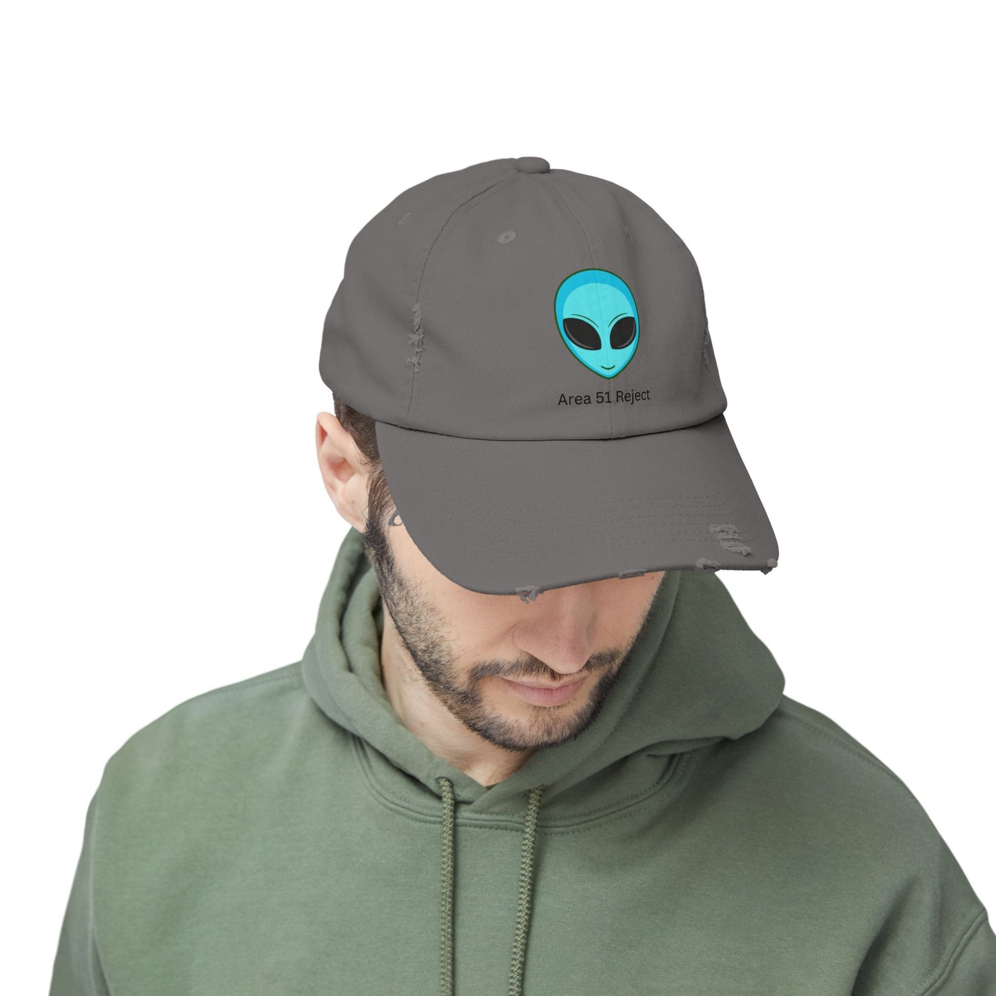 Area 51 Reject Alien Hat, Cool Cap for UFO Enthusiasts, Perfect for Casual Wear, Gift for Birthdays, Festivals, and Sci-Fi Fans