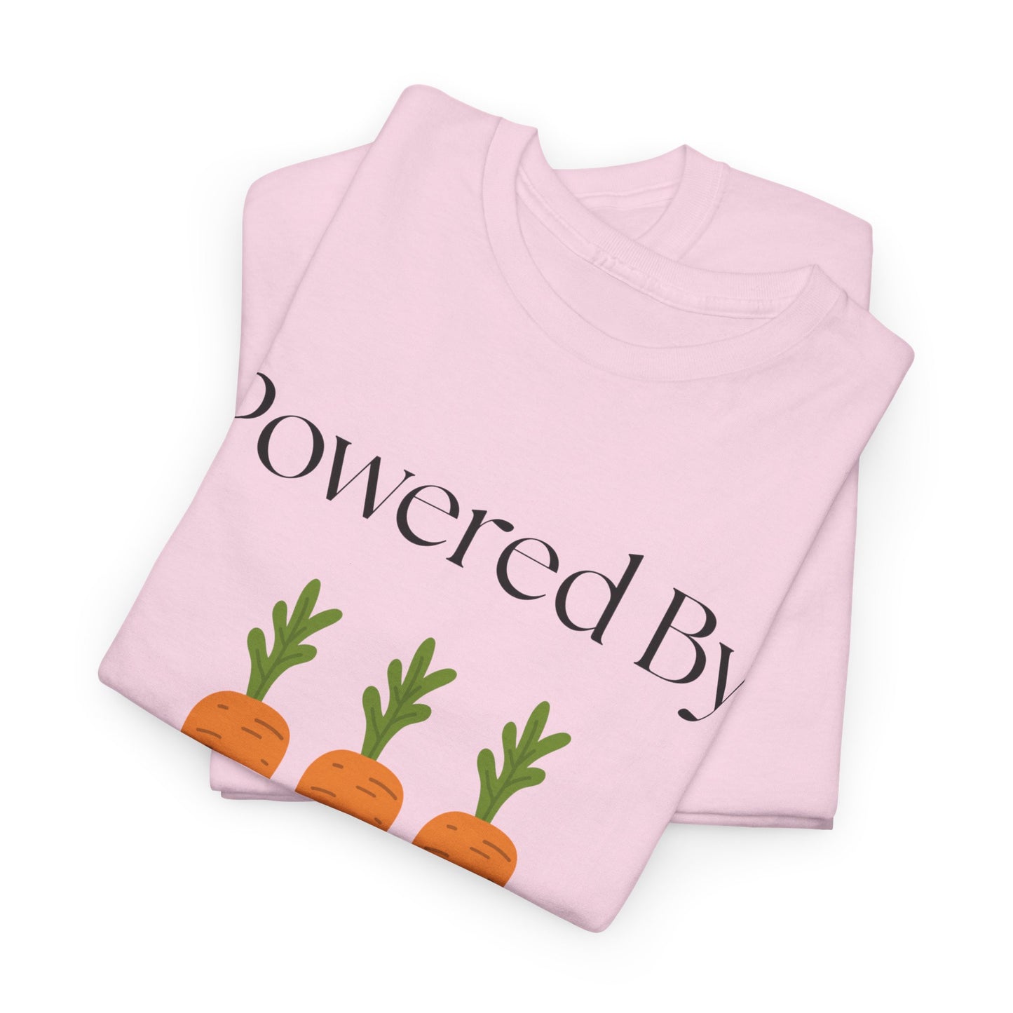 Powered By Plants Unisex Tee - Perfect for Vegans, Eco-Friendly Gifts, Organic Enthusiasts, Gardener, Everyday Wear