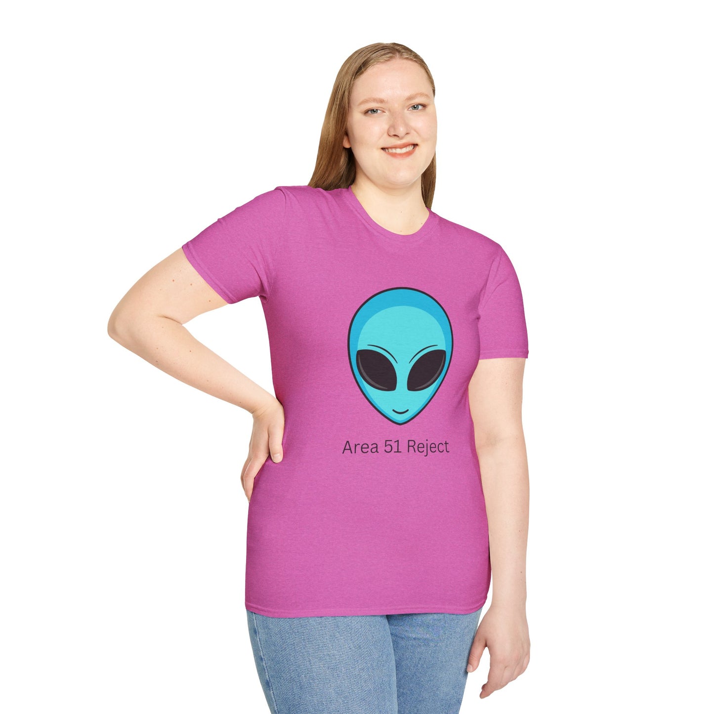 Area 51 Reject – Funny Alien Graphic Unisex T-Shirt