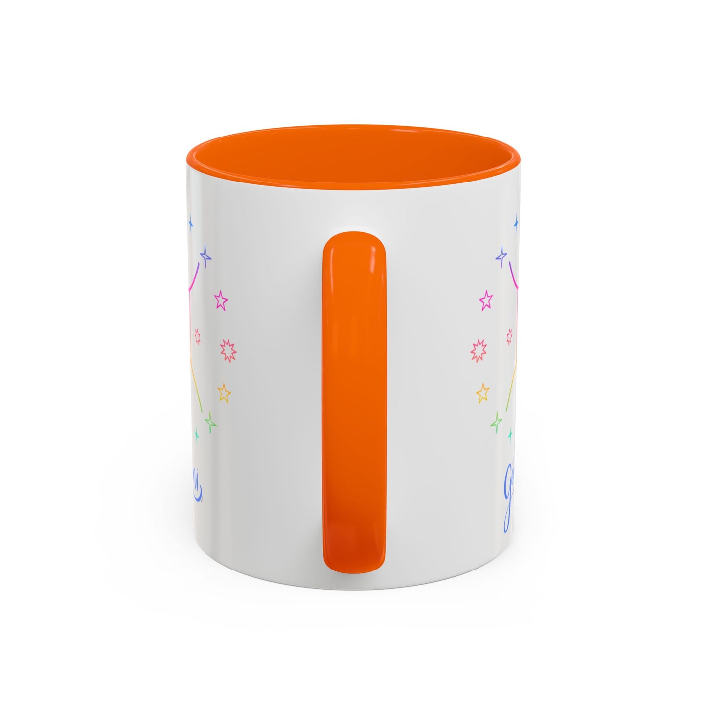 Gemini Starry Accent Coffee Mug - Colorful Horoscope Gift, Astrology Mug, Zodiac Lover Cup, Unique Birthday Present, Celestial Drinkware