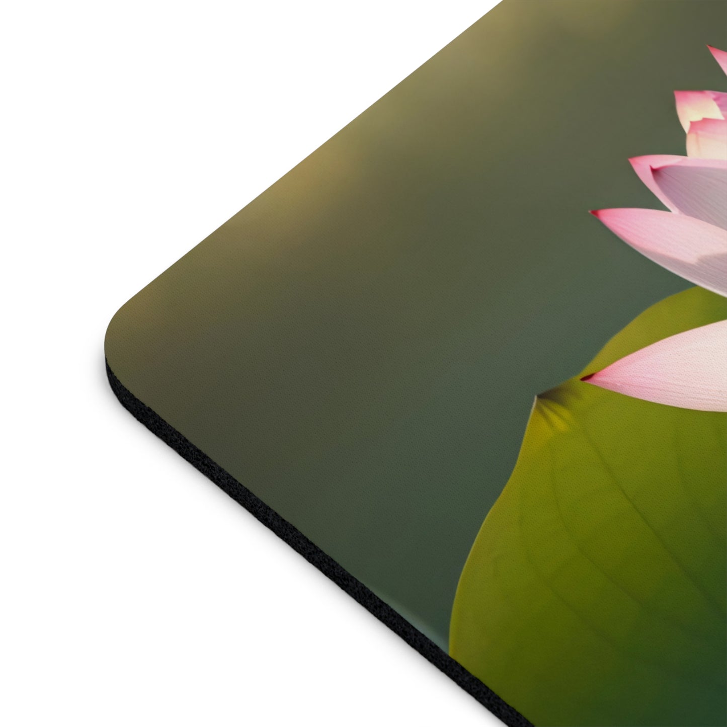 Pink Lotus Flower Mouse Pad | Elegant Desk Accessory, Floral Mouse Mat, Home Office Decor, Gift for Her, Meditation & Study