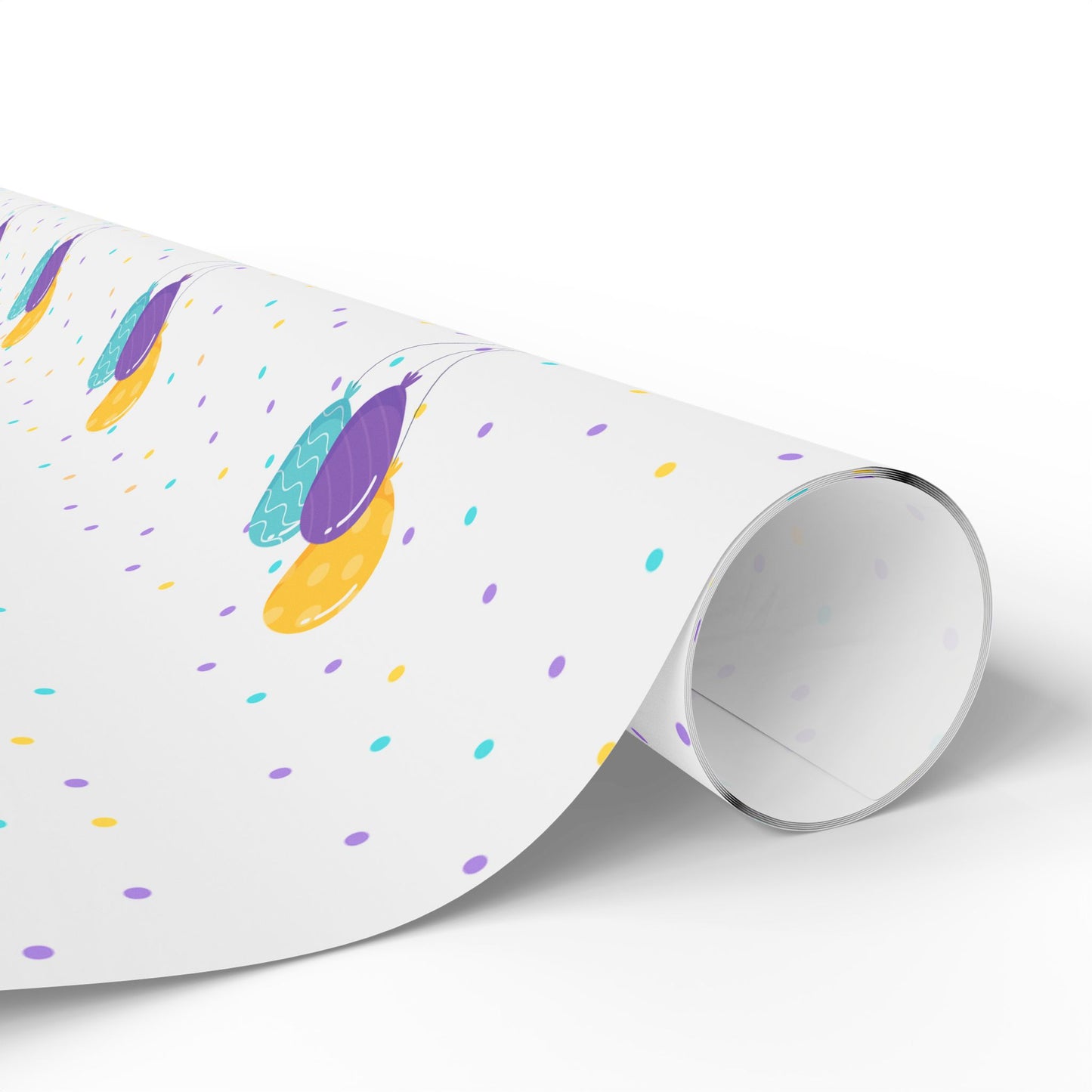 Colorful Balloons Birthday Wrapping Paper | Fun Gift Wrap for All Ages