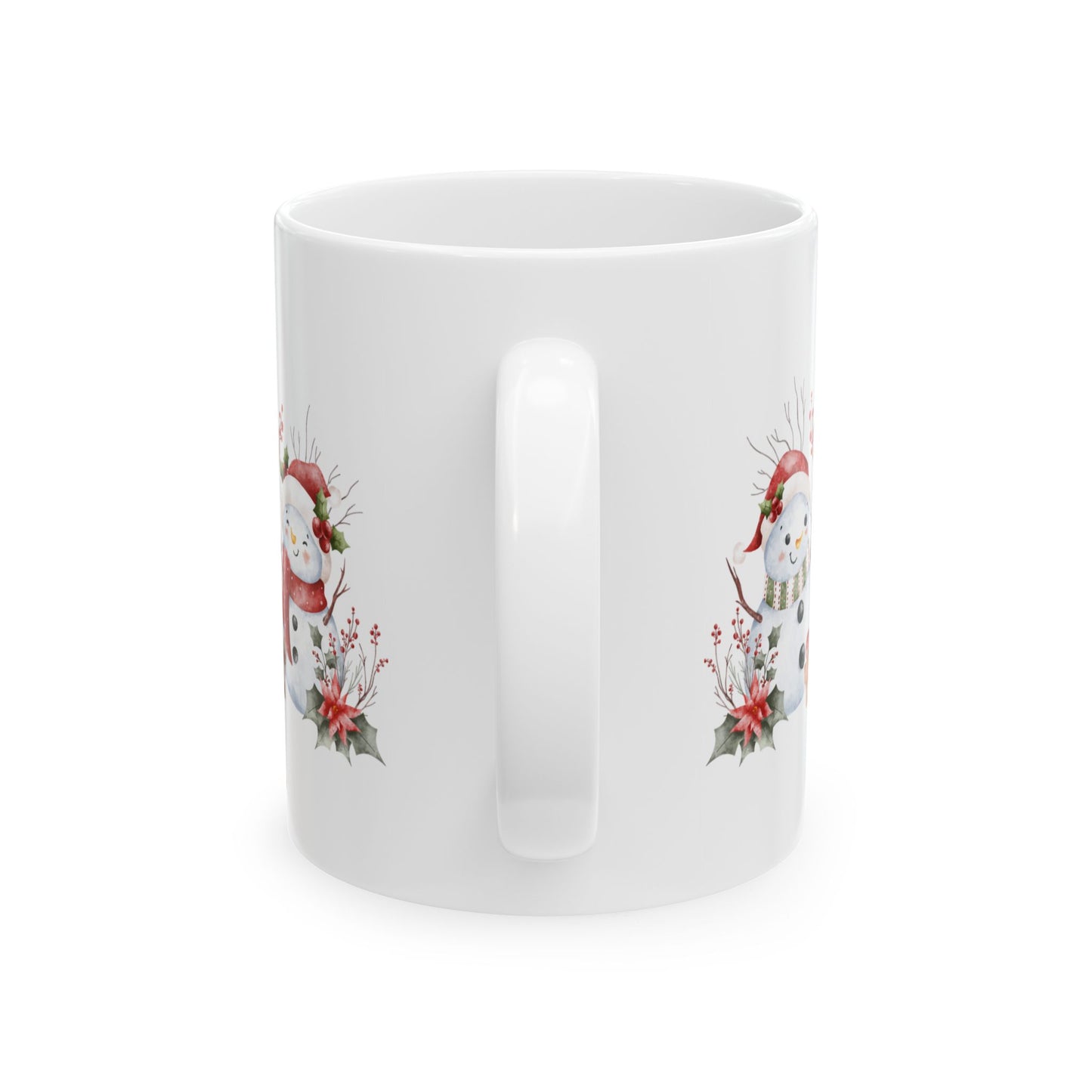 “’Tis the Season” Snowman Mug – Festive Christmas Coffee Cup (11oz & 15oz)