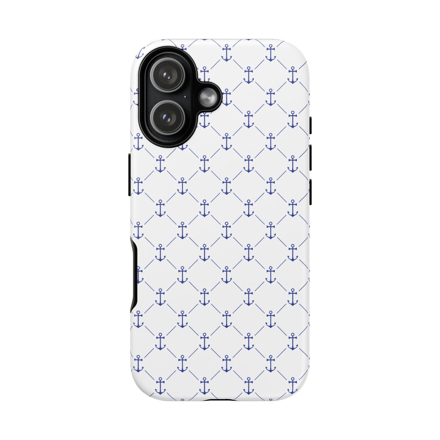Blue Anchor Phone Case: Nautical Design for Maritime Lovers, Gifts for Sailors, Beach Lovers' Accessories, Great for Summer