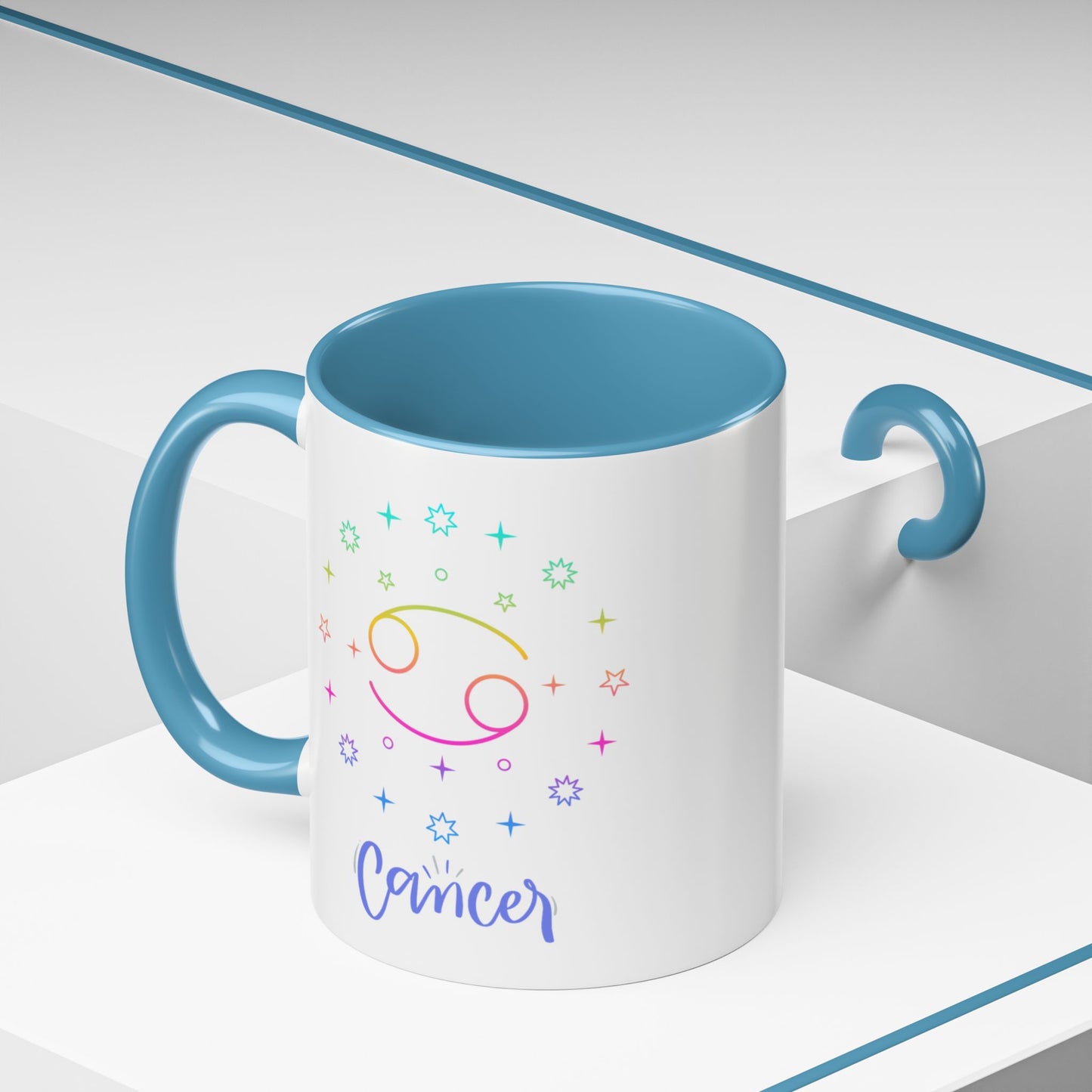 Cancer Zodiac Accent Coffee Mug - Colorful Astrology Gift, Horoscope Mug, Cancer Birthday Present, Personalized Star Sign Mug, Unique [...]