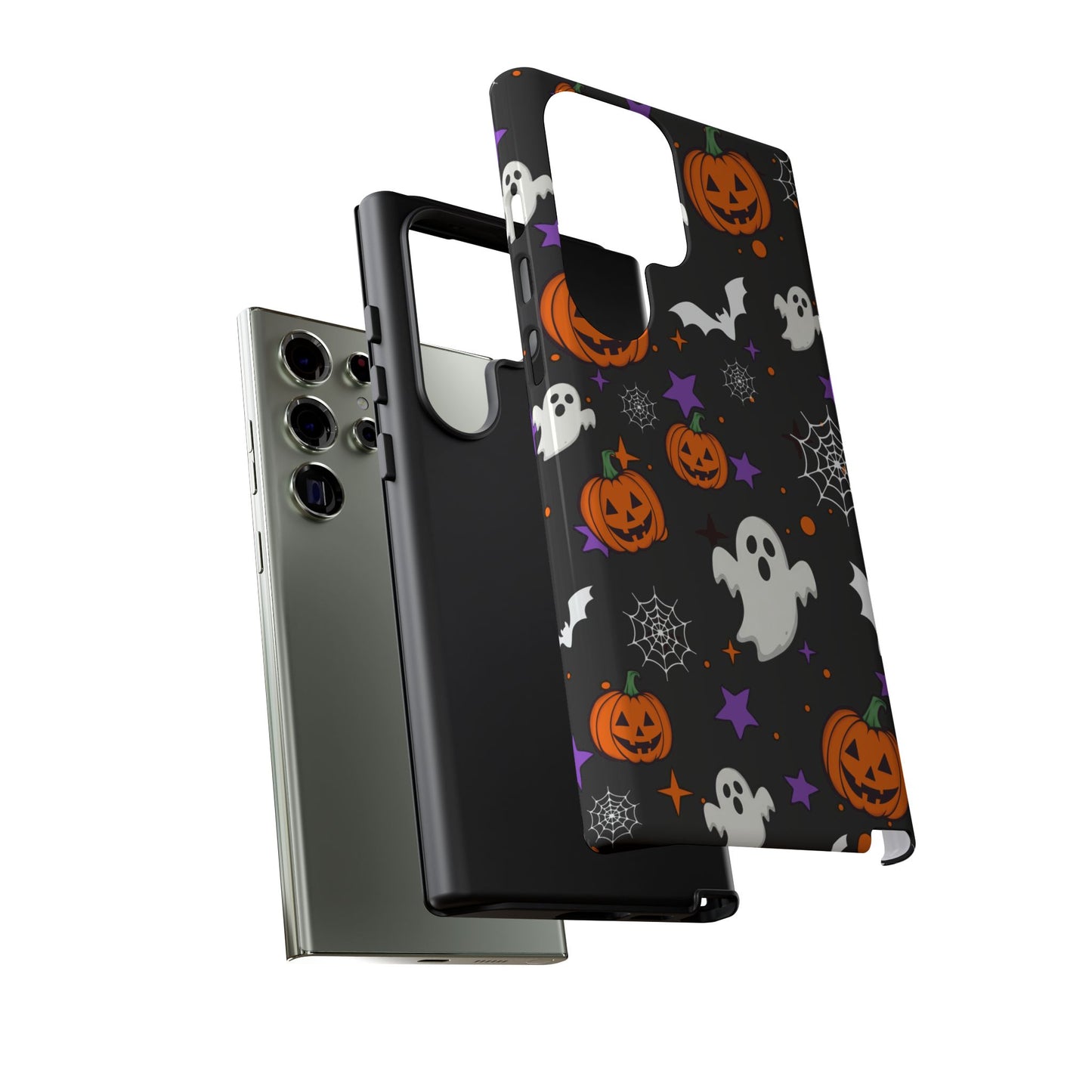Halloween Phone Case: Spooky Ghosts, Pumpkins & Bats, Trick or Treat, Fall Decor, Halloween Night, October Celebrations