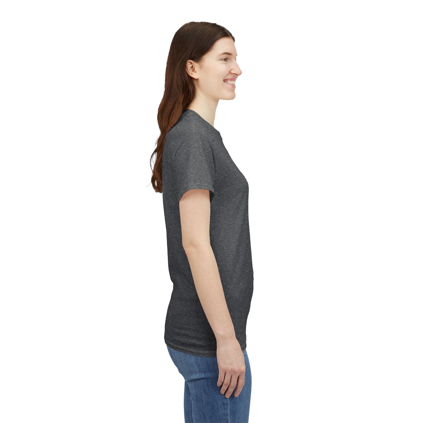 Gracefully Grounded Short Sleeve Tee, Floral Heart Inspirational T-Shirt