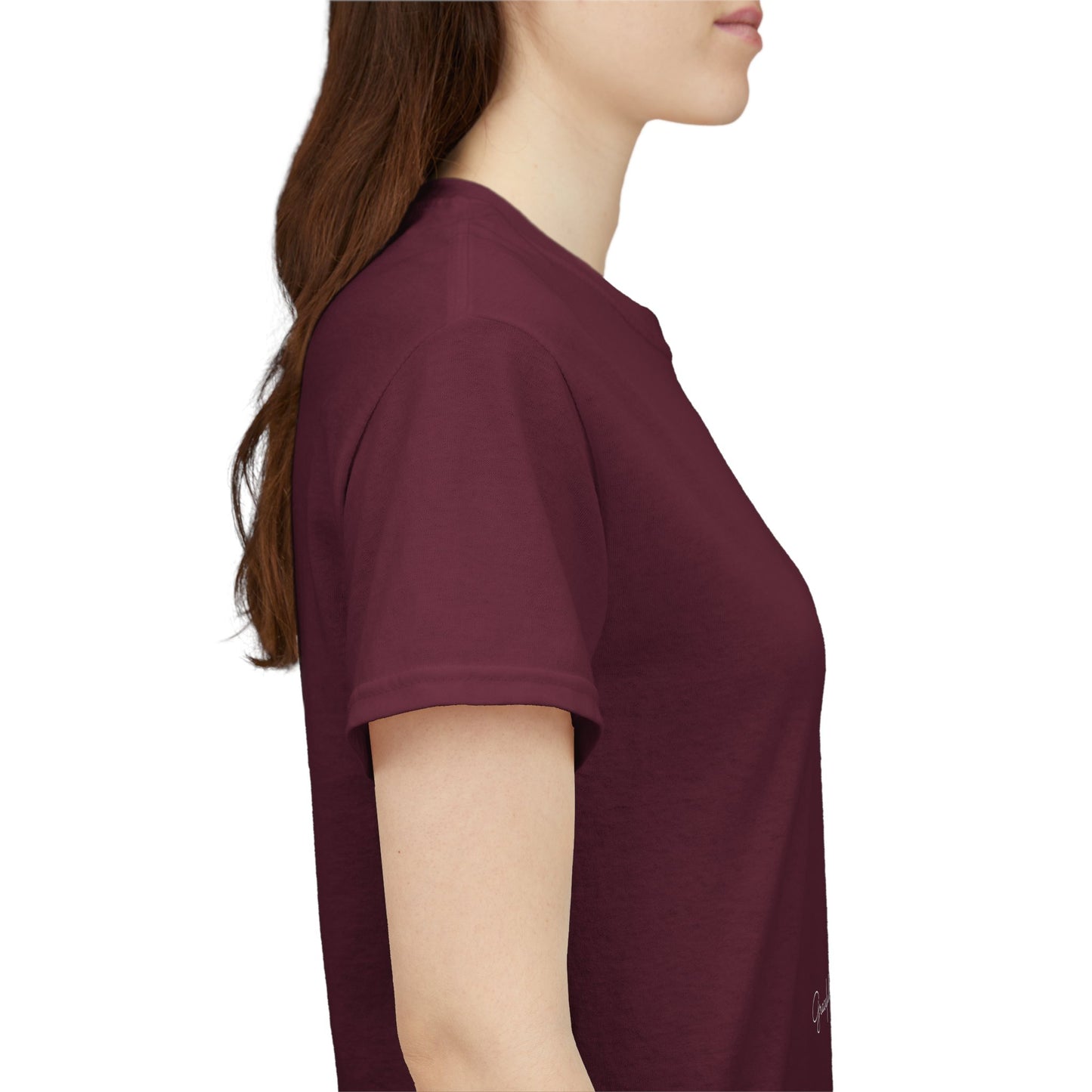 Gracefully Grounded Short Sleeve Tee, Floral Heart Inspirational T-Shirt