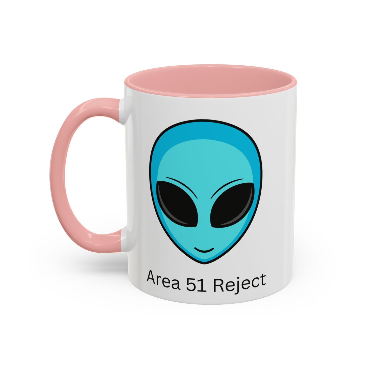 Alien Themed Coffee Mug - Area 51 Reject, Sci-Fi Gift, Quirky Mug, UFO Lovers, Unique Kitchenware