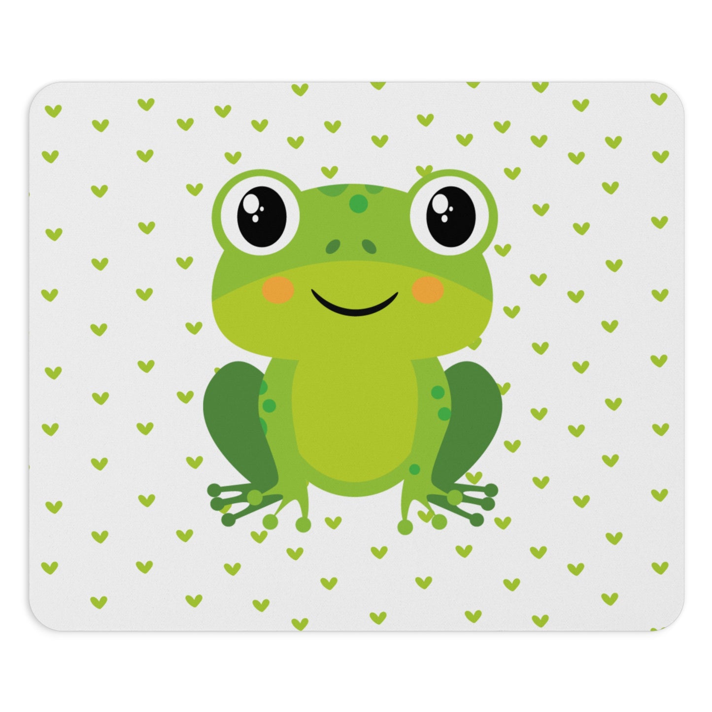 Cute Frog Mouse Pad, Desk Accessories, Green Frog Decor, Gifts for Teens, Office Supplies