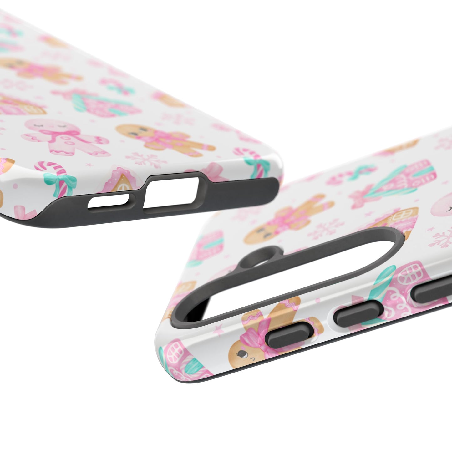 Gingerbread House & Candy Cane Phone Case – Cute Holiday Cover for iPhone, Samsung & Pixel
