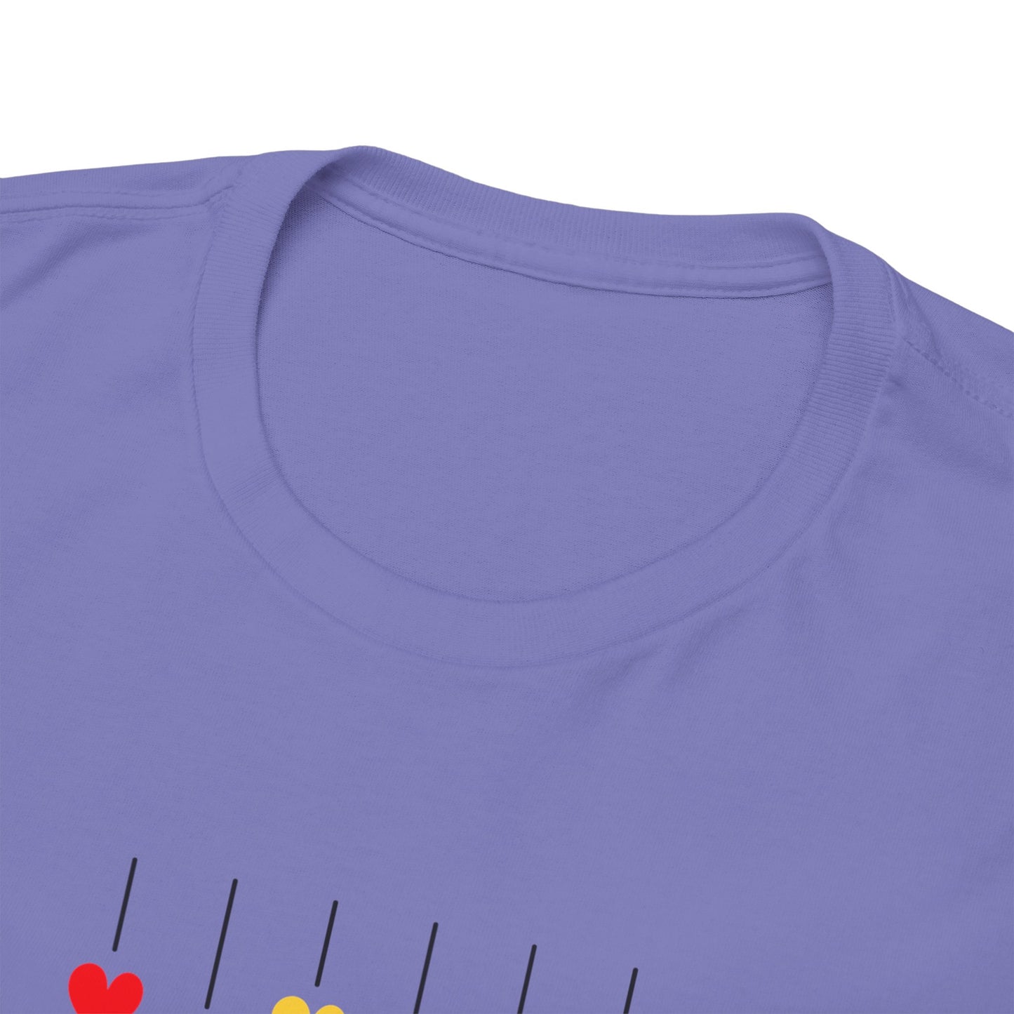Love Is Love Rainbow Hearts Unisex Heavy Cotton Tee - LGBTQ Pride T-Shirt, Gift for Friends, Equality Apparel, Celebration Wear, [...]