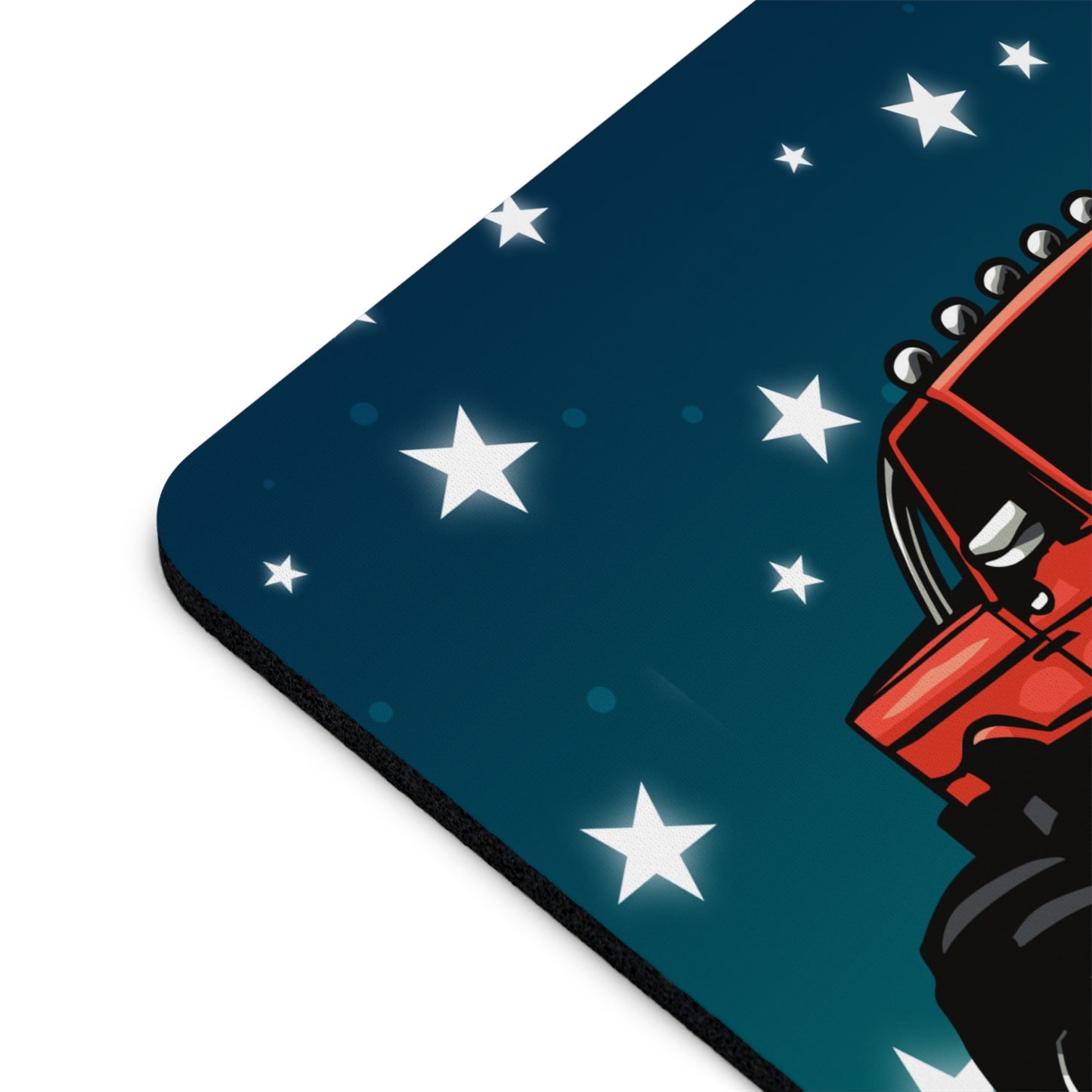 Monster Truck Mouse Pad, Unique Gift for Gamers, Desk Accessories, Boys Room Decor, Birthday Present