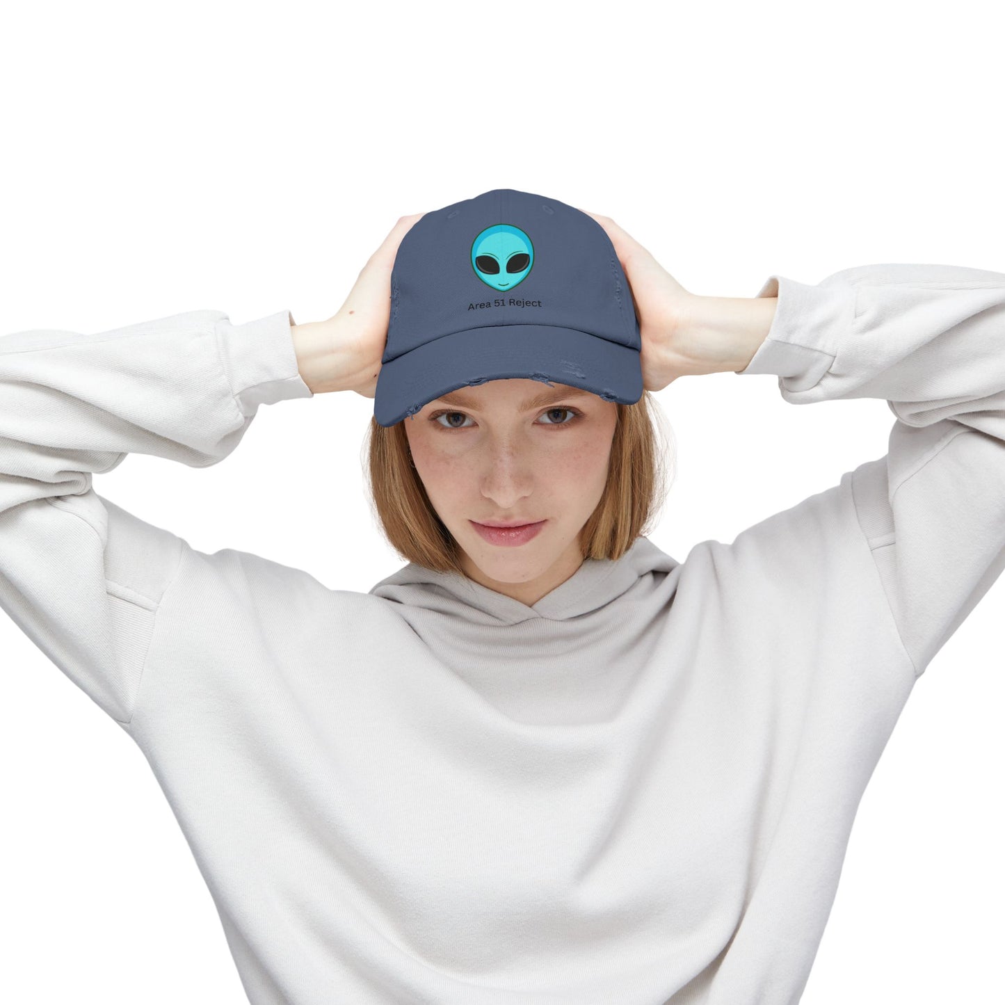 Area 51 Reject Alien Hat, Cool Cap for UFO Enthusiasts, Perfect for Casual Wear, Gift for Birthdays, Festivals, and Sci-Fi Fans