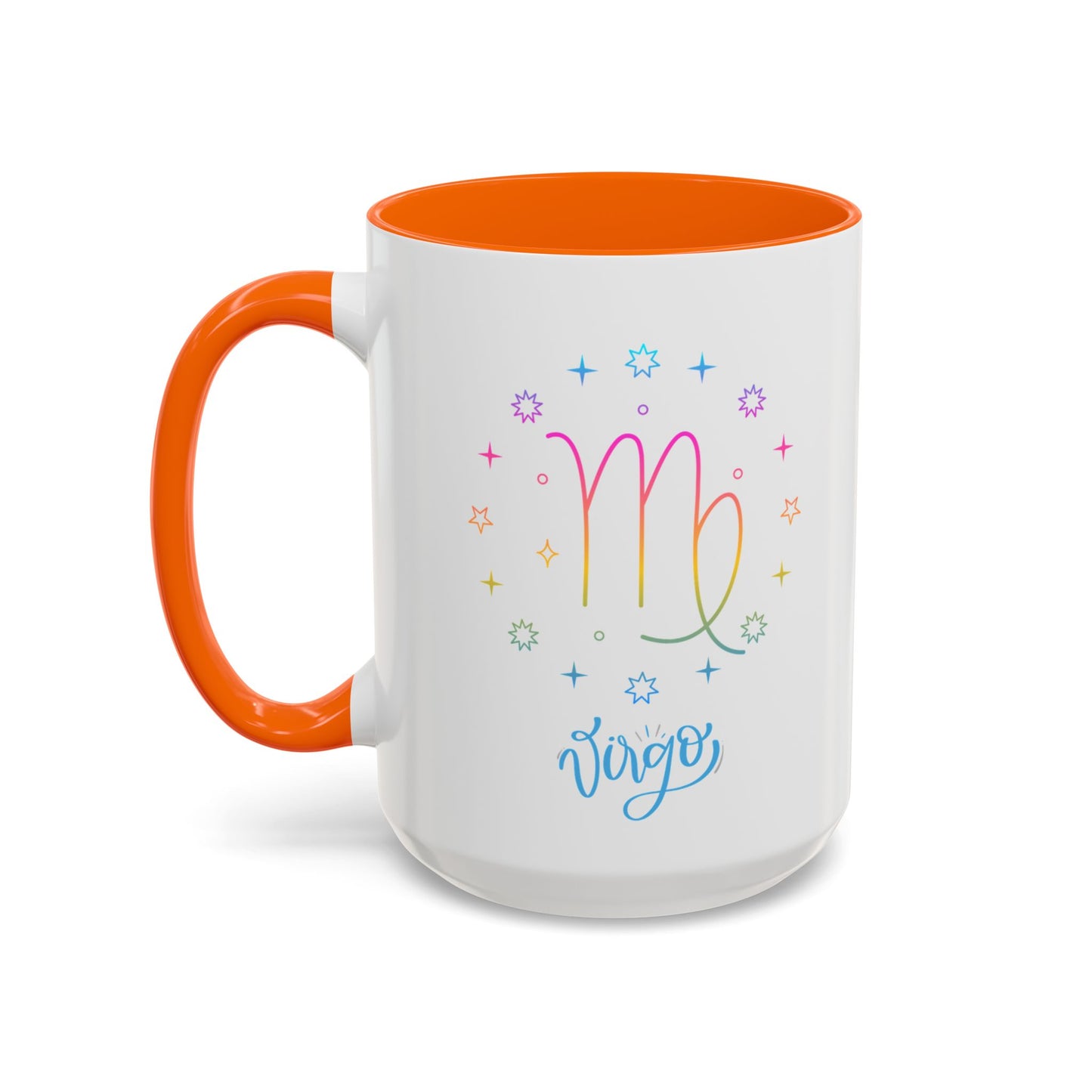 Colorful Zodiac Virgo Coffee Mug - Unique Gift for Astrology Lovers, Personalized Tea Cup, Vibrant Color Mug, Birthday Gift, Horoscope [...]