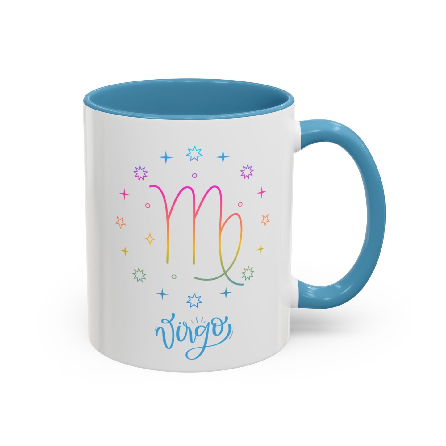 Colorful Zodiac Virgo Coffee Mug - Unique Gift for Astrology Lovers, Personalized Tea Cup, Vibrant Color Mug, Birthday Gift, Horoscope [...]