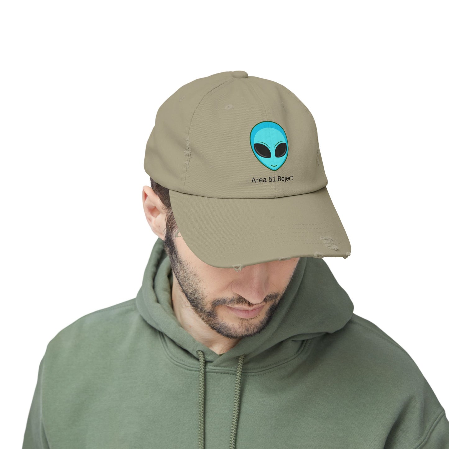 Area 51 Reject Alien Hat, Cool Cap for UFO Enthusiasts, Perfect for Casual Wear, Gift for Birthdays, Festivals, and Sci-Fi Fans