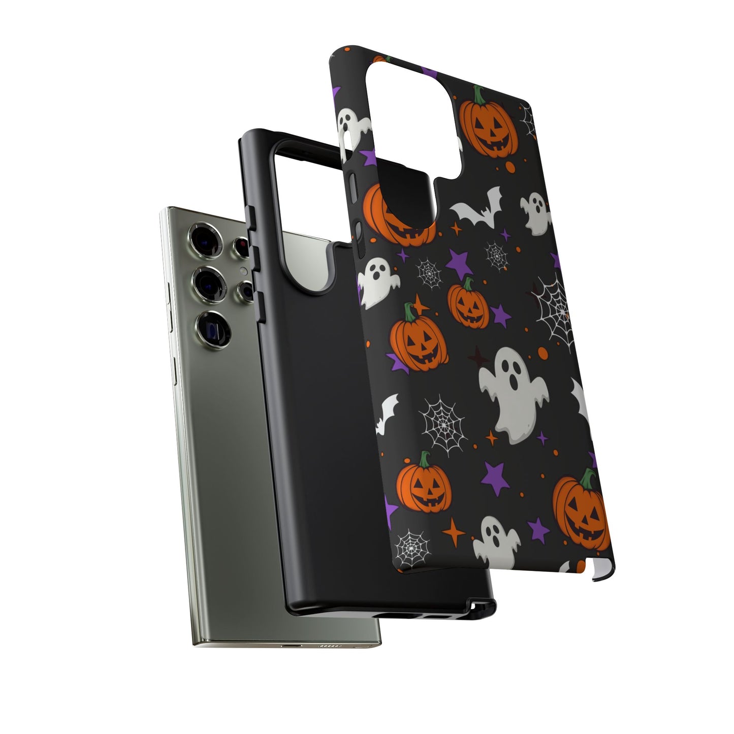 Halloween Phone Case: Spooky Ghosts, Pumpkins & Bats, Trick or Treat, Fall Decor, Halloween Night, October Celebrations