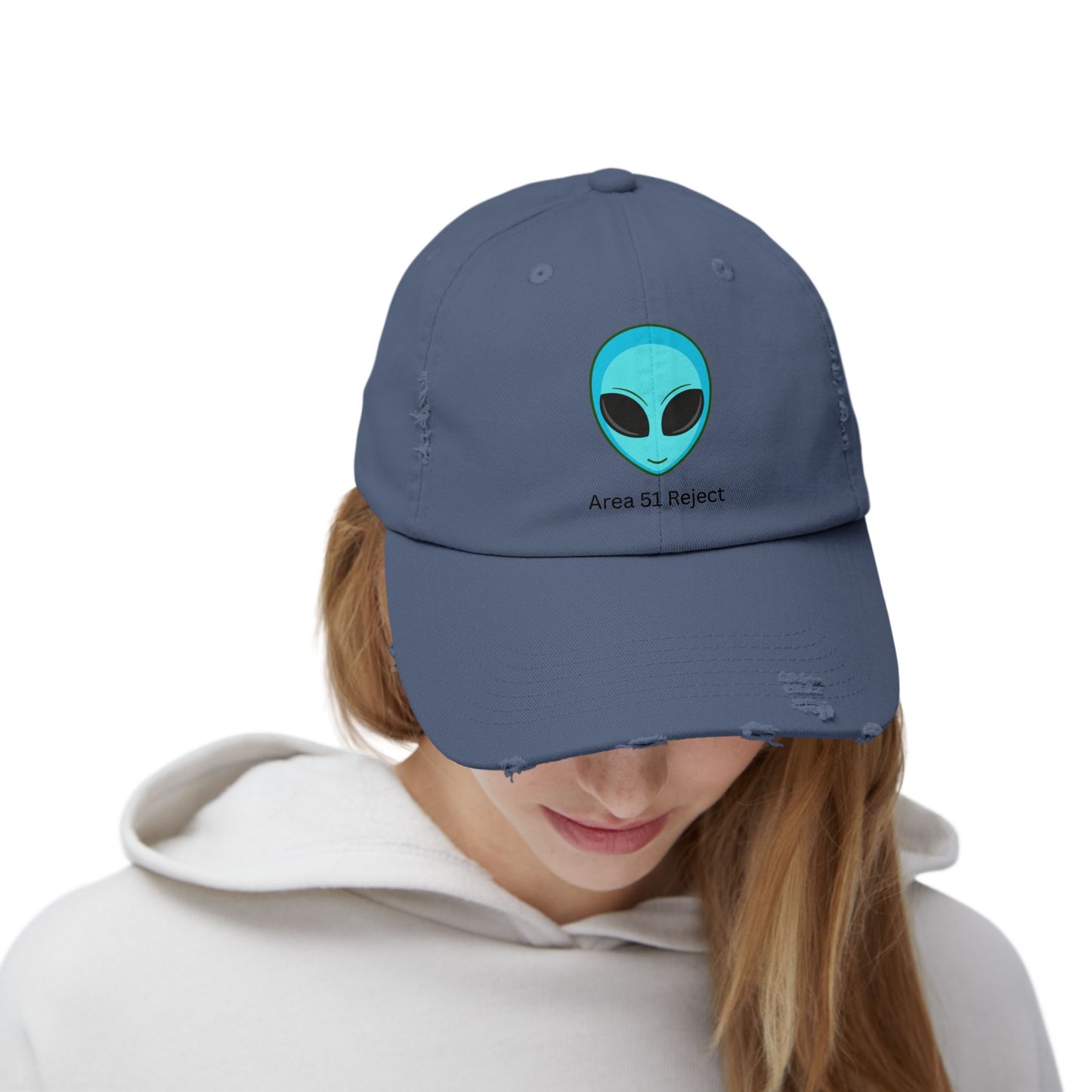 Area 51 Reject Alien Hat, Cool Cap for UFO Enthusiasts, Perfect for Casual Wear, Gift for Birthdays, Festivals, and Sci-Fi Fans