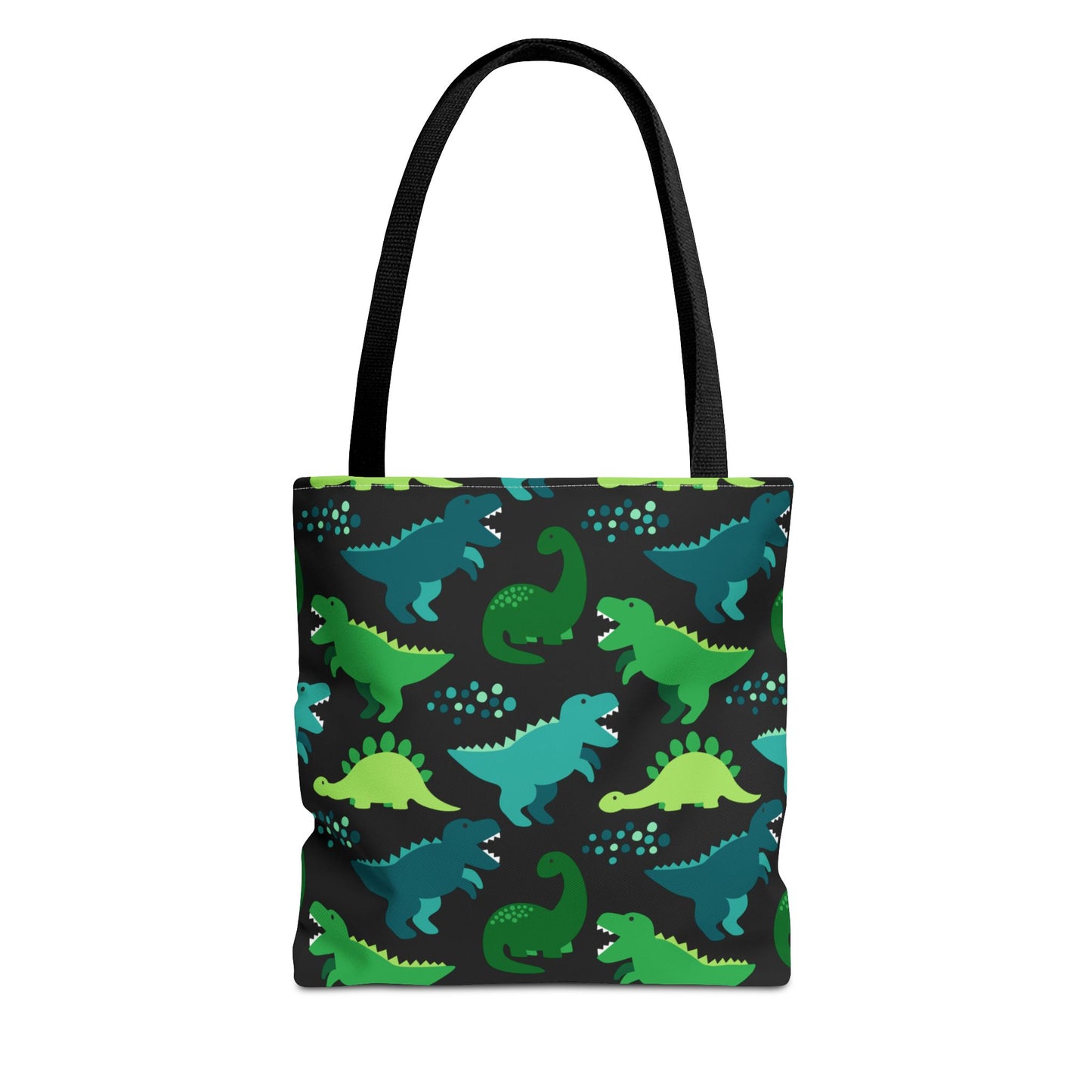 Playful Green Dinosaur Tote Bag – Fun Everyday Carryall