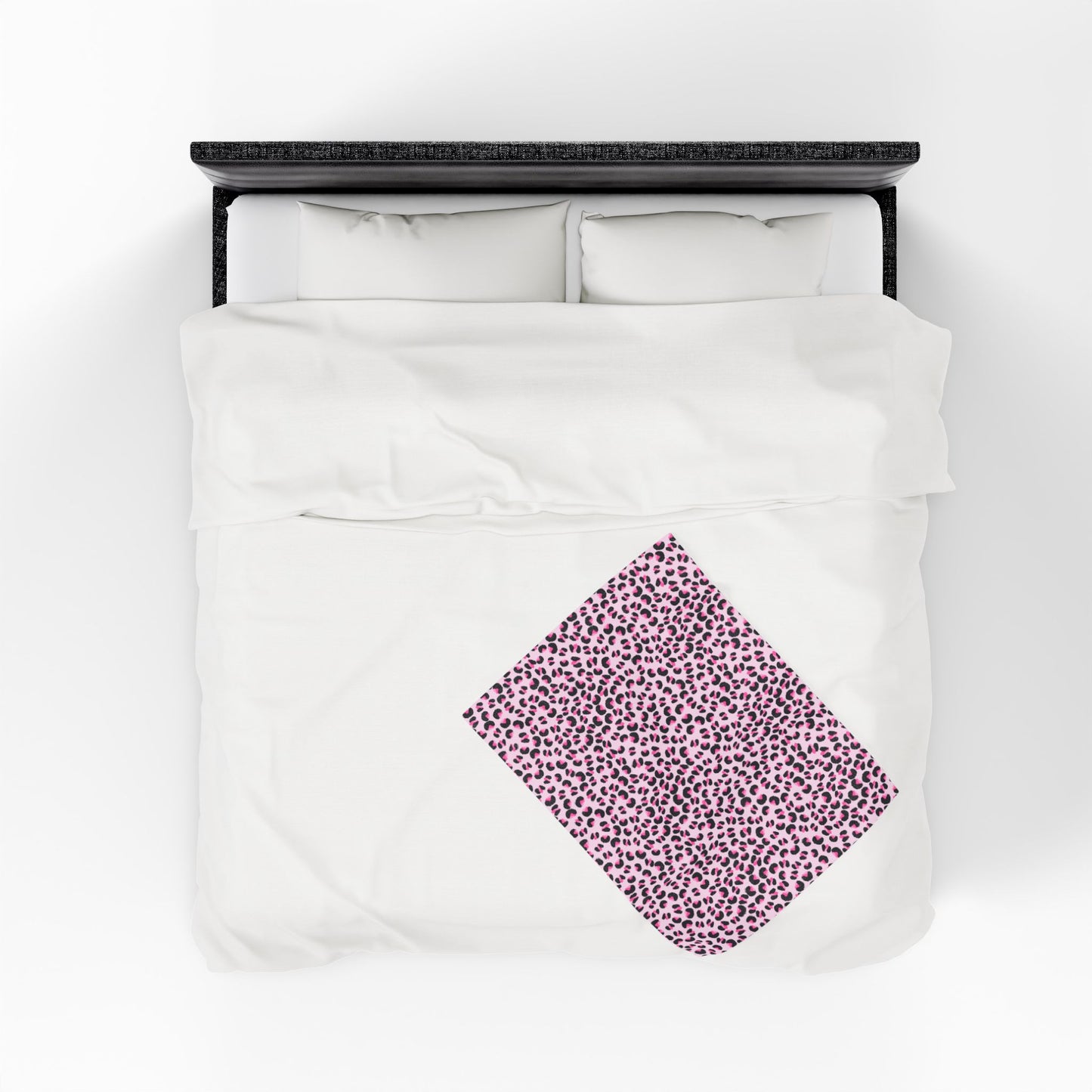 Pink Leopard Print Plush Blanket | Cozy Throw for Home, Perfect Gift for Kids, Living Room Decor