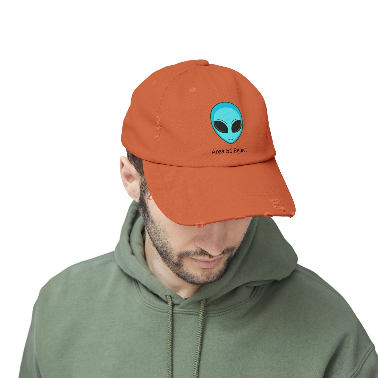 Area 51 Reject Alien Hat, Cool Cap for UFO Enthusiasts, Perfect for Casual Wear, Gift for Birthdays, Festivals, and Sci-Fi Fans