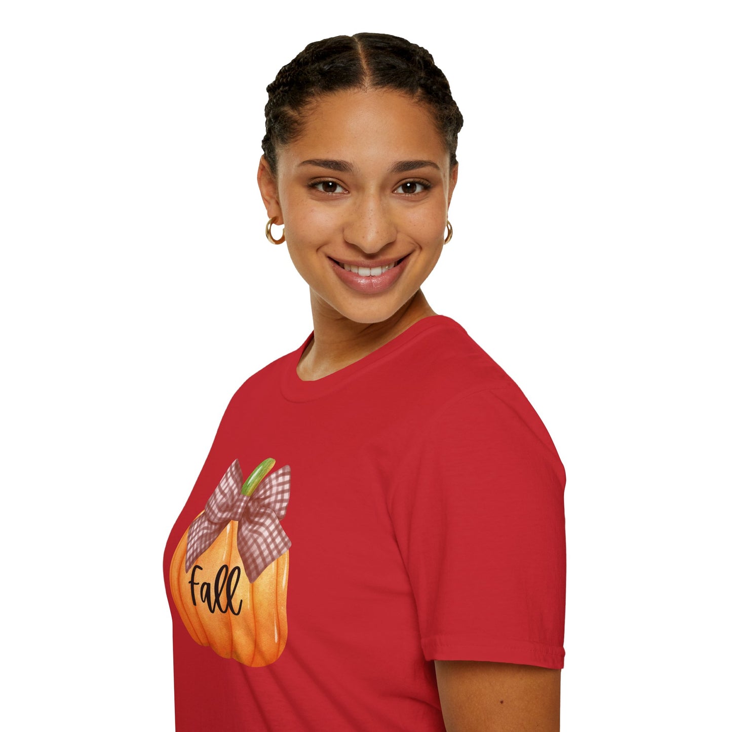 Fall Pumpkin Unisex T-Shirt, Autumn Vibes Tee, Casual Wear Shirt, Halloween Apparel, Thanksgiving Top