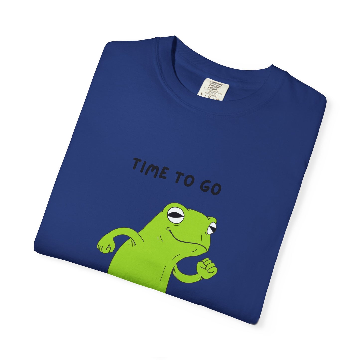 Fun Frog Graphic T-shirt, Quirky Unisex Tee, Catchy Quote Shirt, Gift for Friends, Casual Wear, Perfect for Birthdays