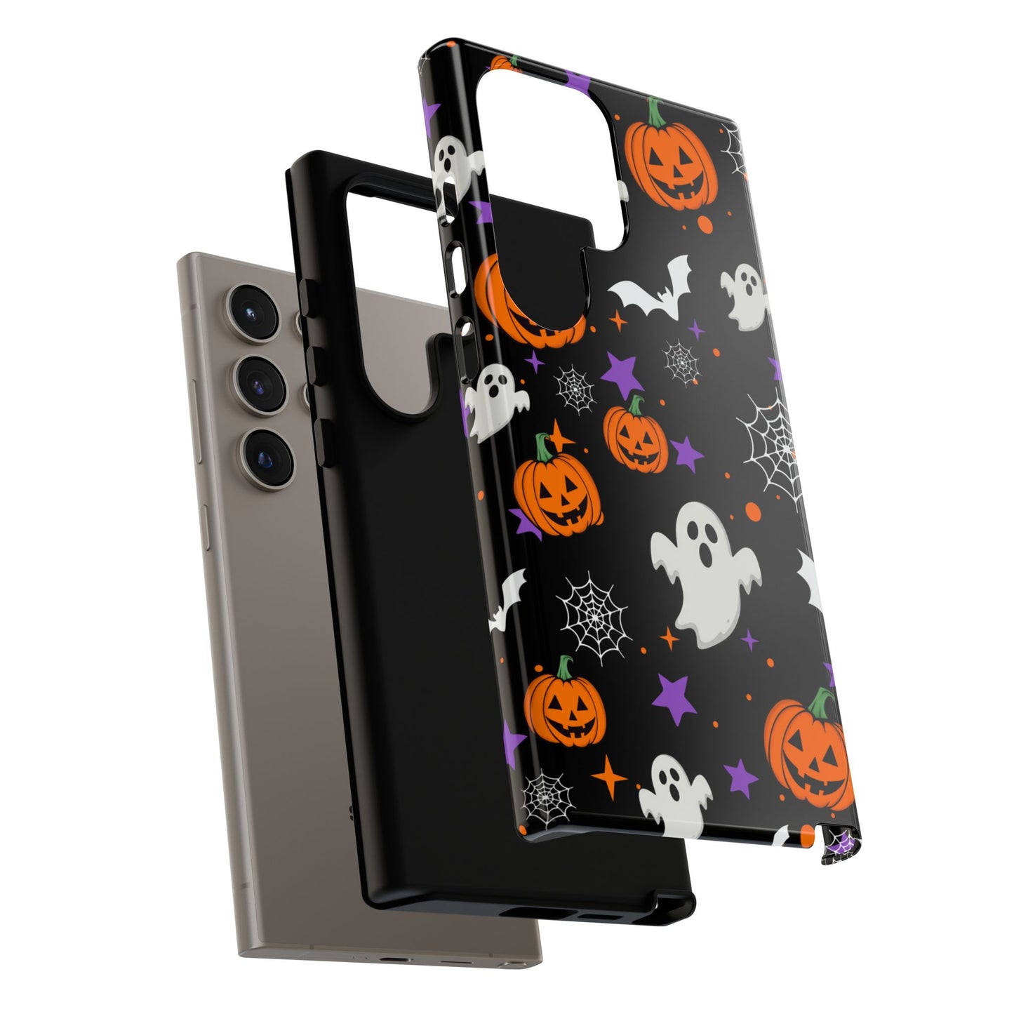 Halloween Phone Case: Spooky Ghosts, Pumpkins & Bats, Trick or Treat, Fall Decor, Halloween Night, October Celebrations