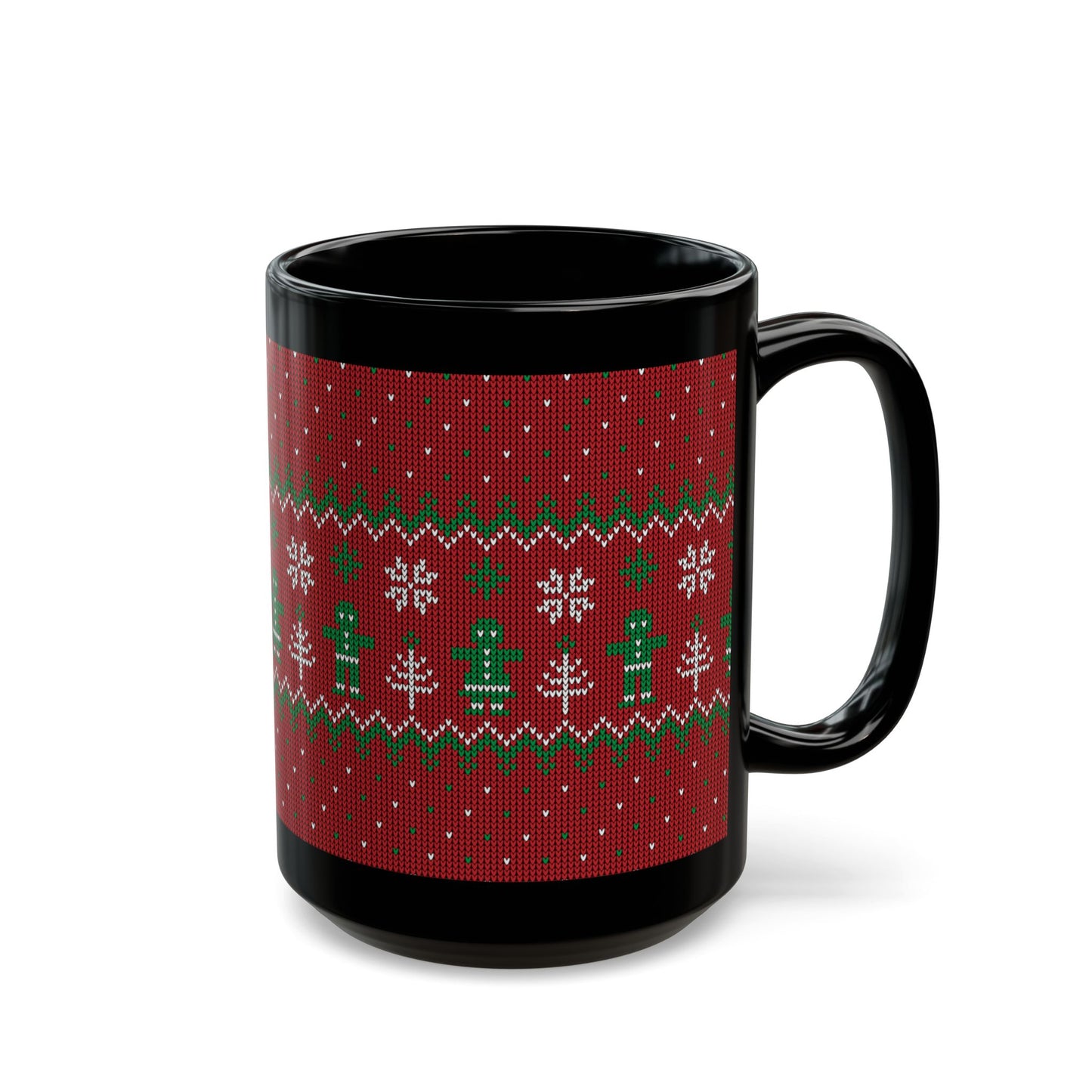 Festive Holiday Mug, Cozy Winter Drinkware, Christmas Gift, Cute Hot Cocoa Cup, Seasonal Coffee Mug