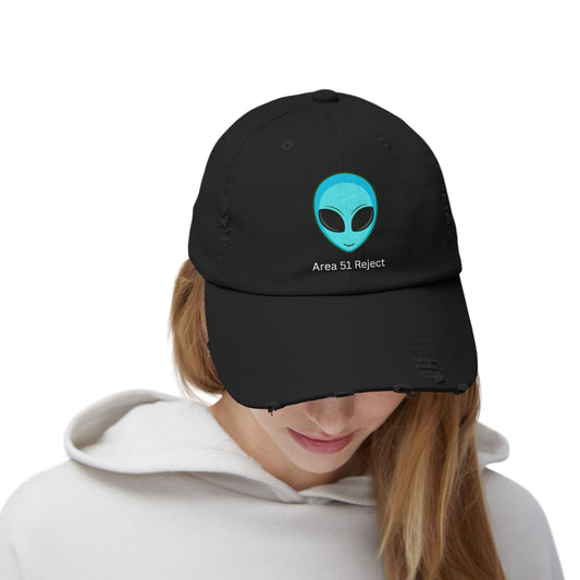Area 51 Reject Alien Hat, Cool Cap for UFO Enthusiasts, Perfect for Casual Wear, Gift for Birthdays, Festivals, and Sci-Fi Fans