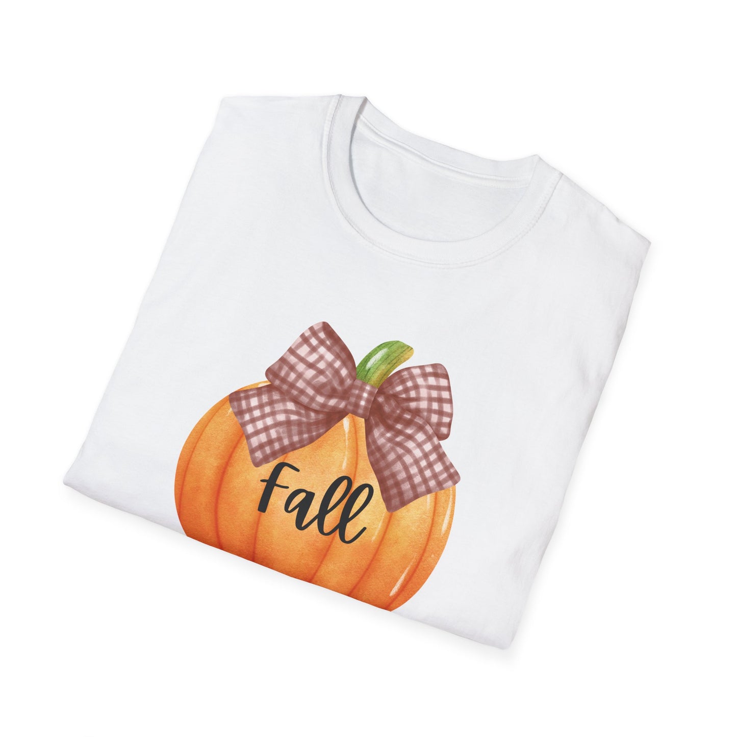 Fall Pumpkin Unisex T-Shirt, Autumn Vibes Tee, Casual Wear Shirt, Halloween Apparel, Thanksgiving Top