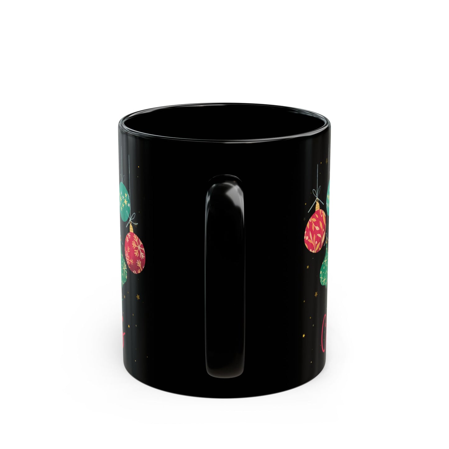 Festive Christmas Mug - Cheerful Holiday Drinkware, Coffee Cup Gift, Xmas Celebration, Ornament Design, Merry Christmas, 11oz 15oz