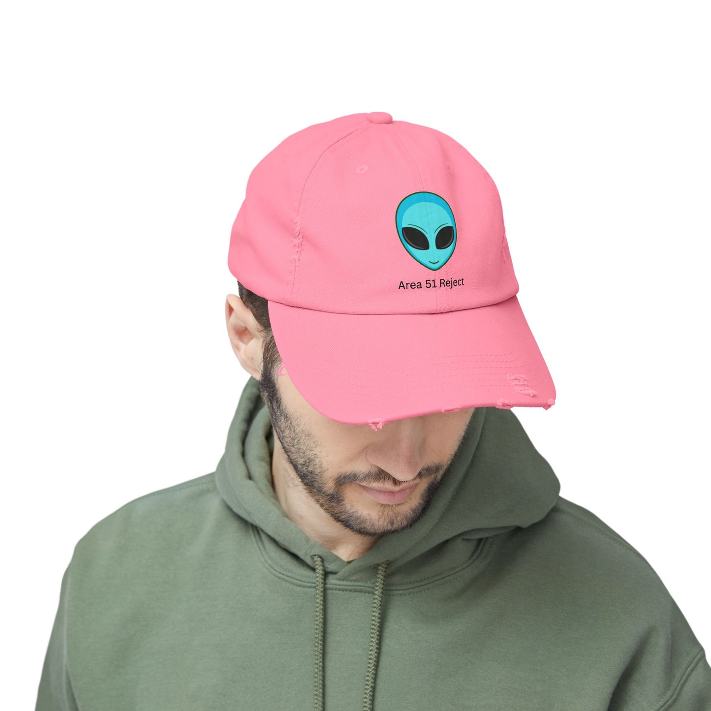 Area 51 Reject Alien Hat, Cool Cap for UFO Enthusiasts, Perfect for Casual Wear, Gift for Birthdays, Festivals, and Sci-Fi Fans