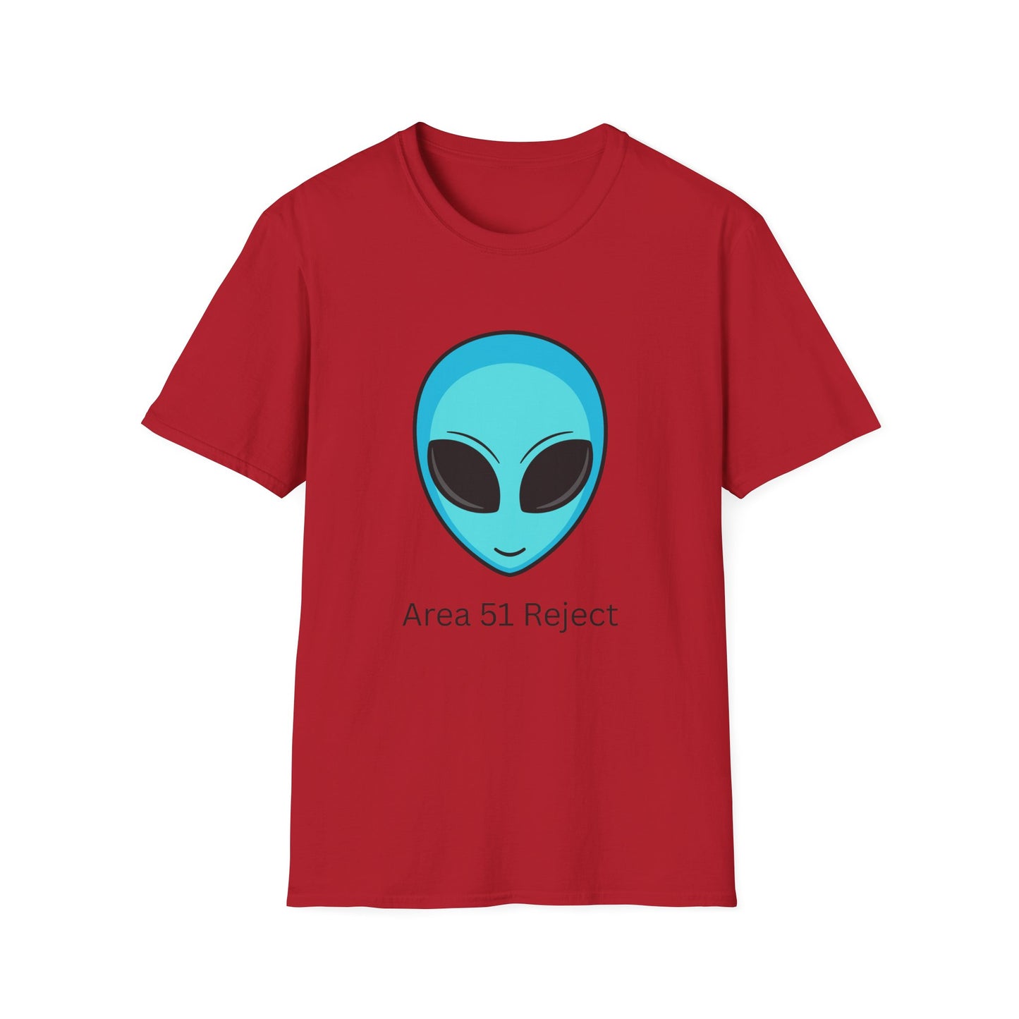 Area 51 Reject – Funny Alien Graphic Unisex T-Shirt
