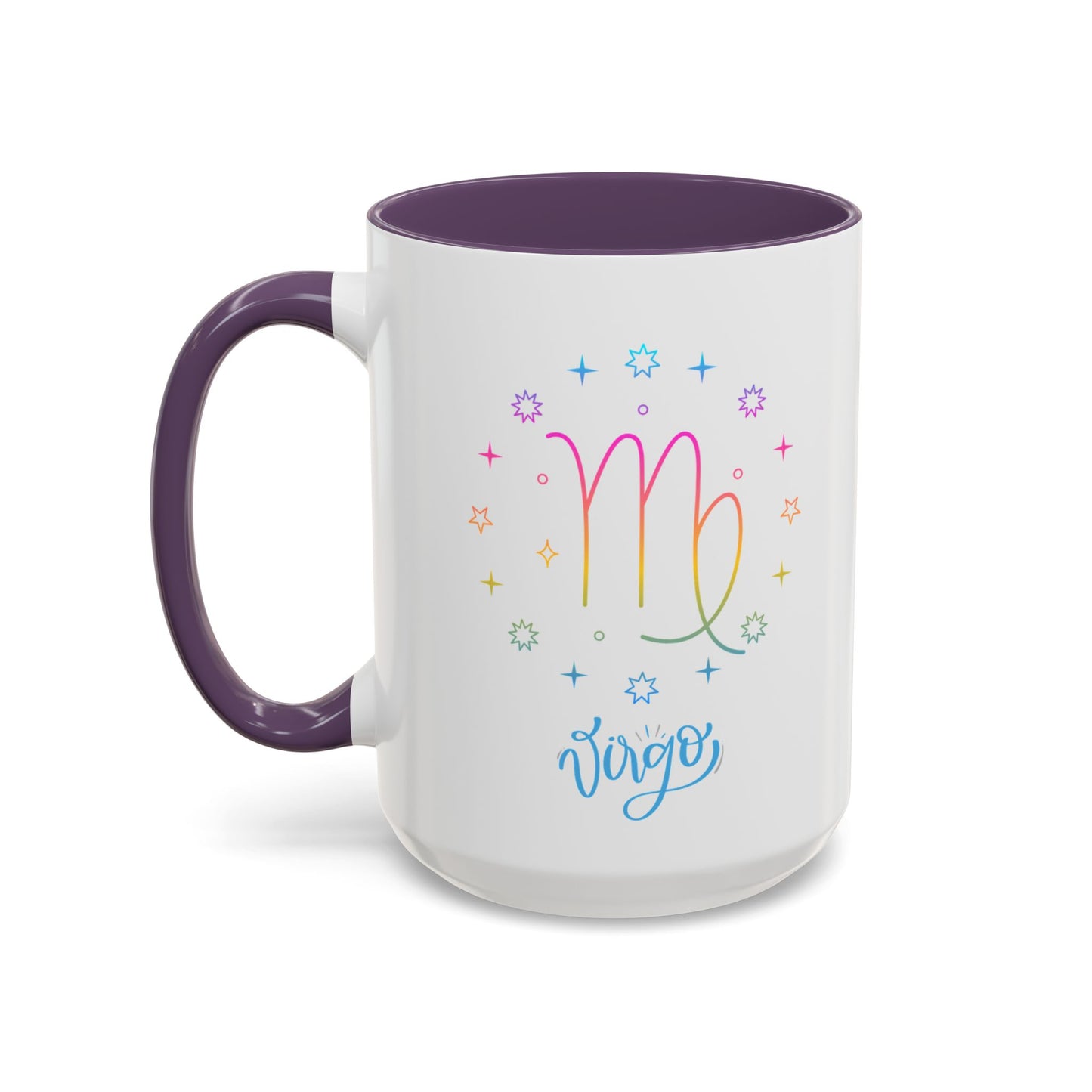 Colorful Zodiac Virgo Coffee Mug - Unique Gift for Astrology Lovers, Personalized Tea Cup, Vibrant Color Mug, Birthday Gift, Horoscope [...]