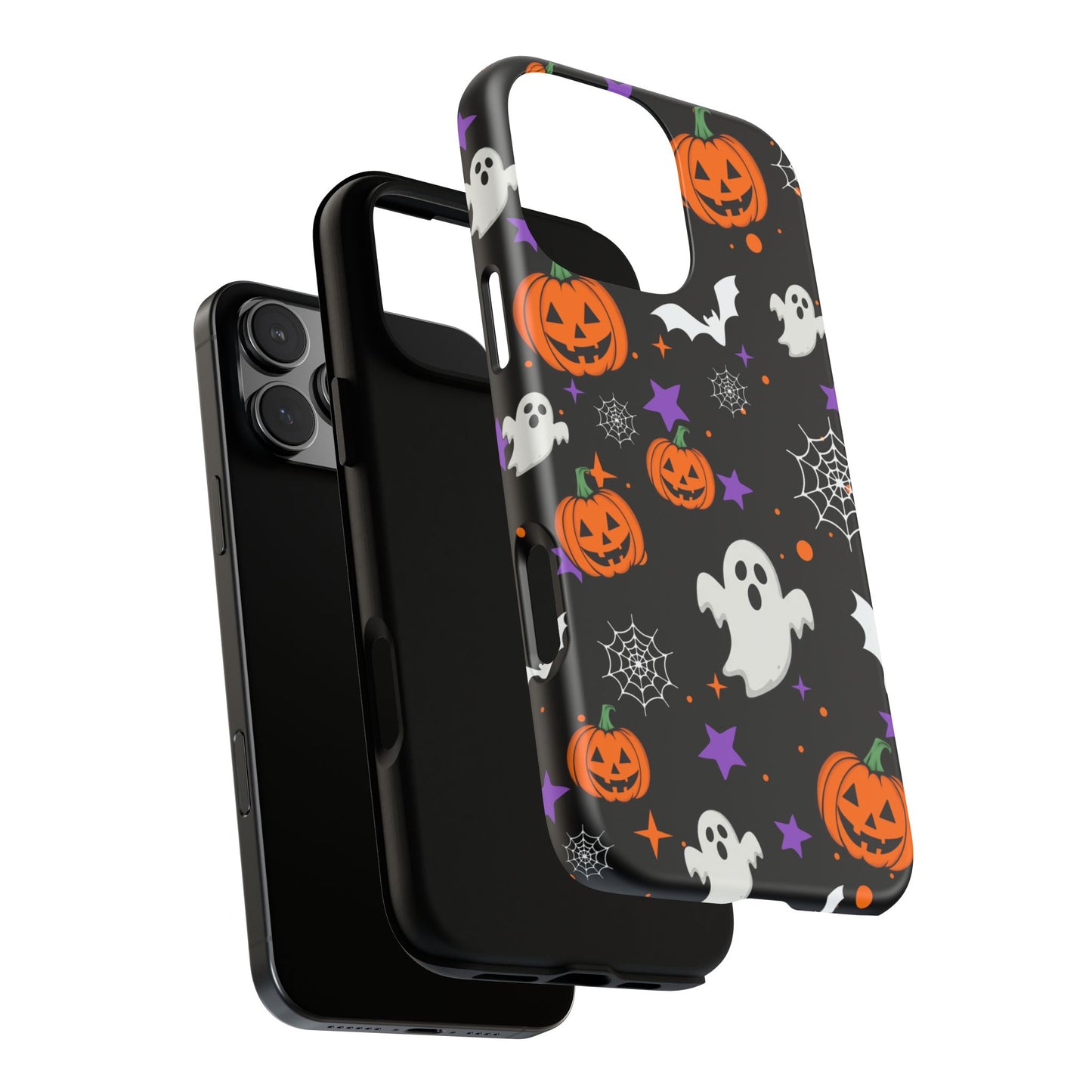 Halloween Phone Case: Spooky Ghosts, Pumpkins & Bats, Trick or Treat, Fall Decor, Halloween Night, October Celebrations
