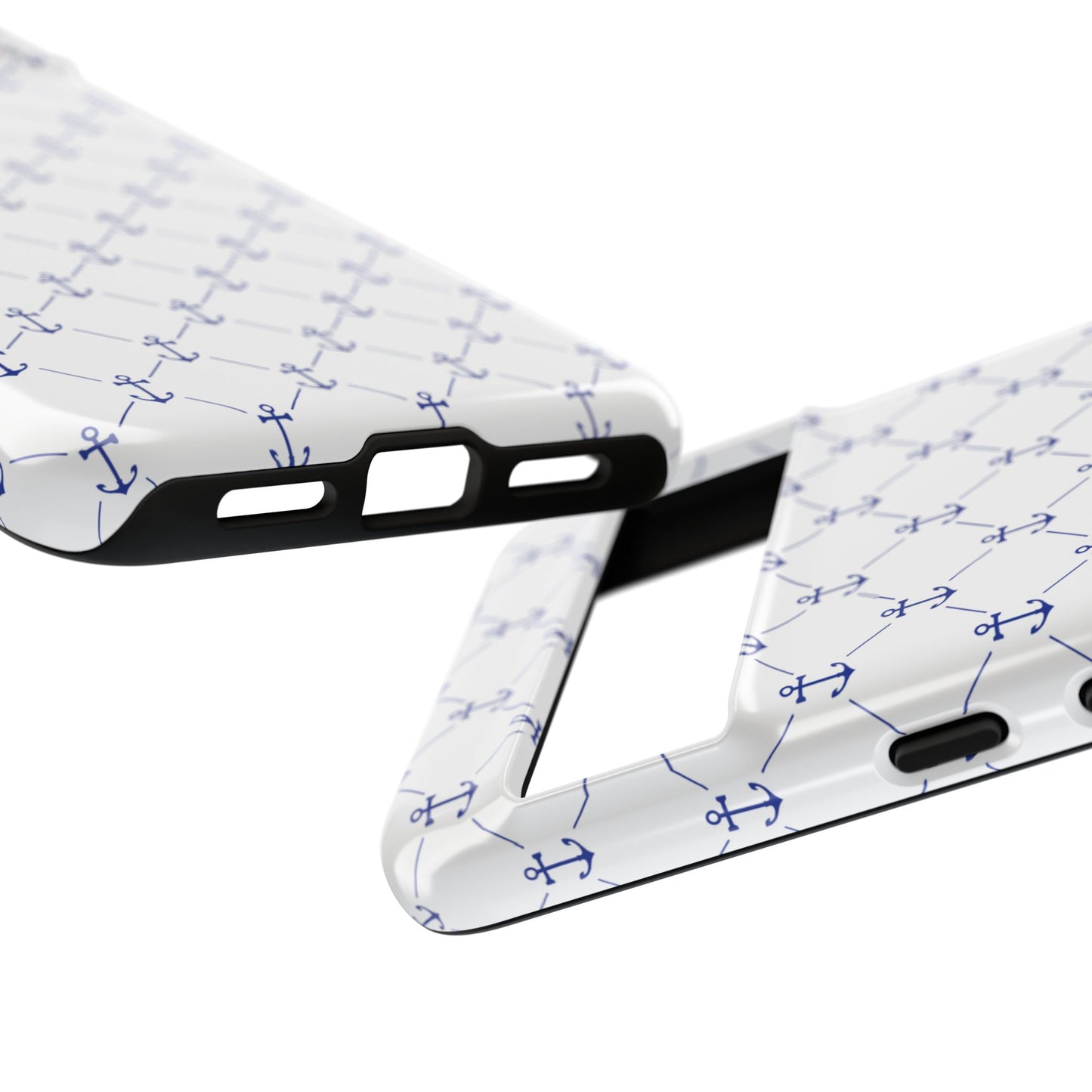 Blue Anchor Phone Case: Nautical Design for Maritime Lovers, Gifts for Sailors, Beach Lovers' Accessories, Great for Summer