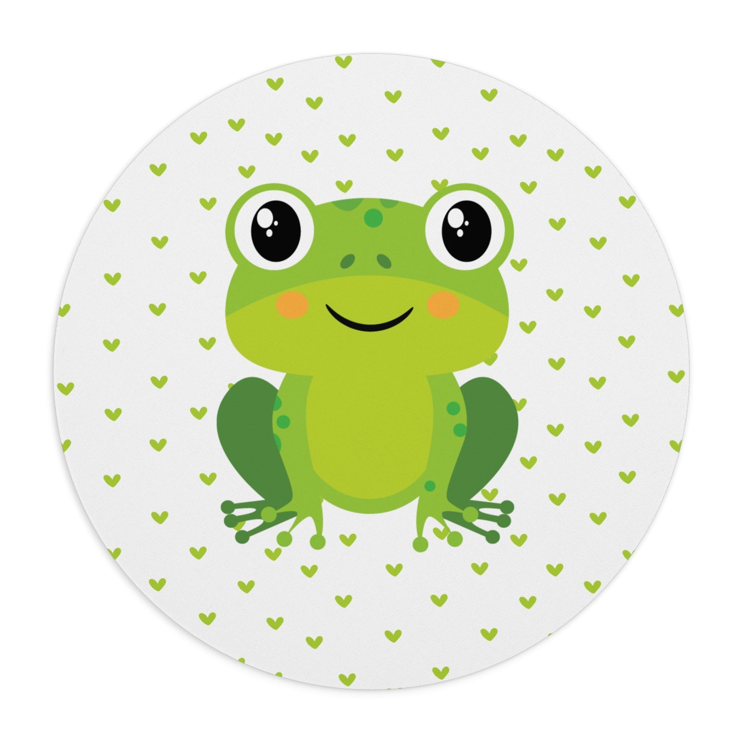 Cute Frog Mouse Pad, Desk Accessories, Green Frog Decor, Gifts for Teens, Office Supplies